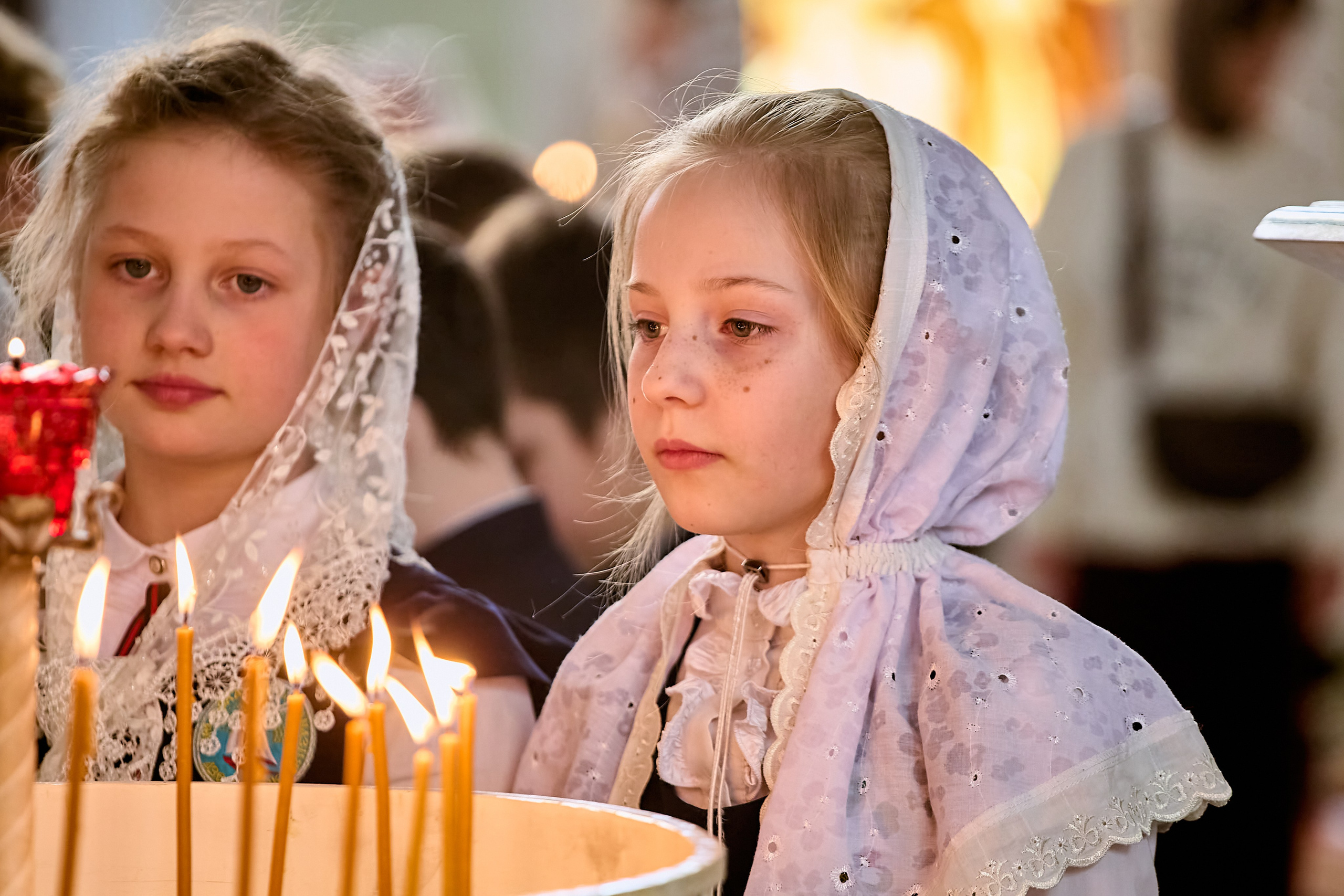 Лица Храма Детский Портрет в Храме