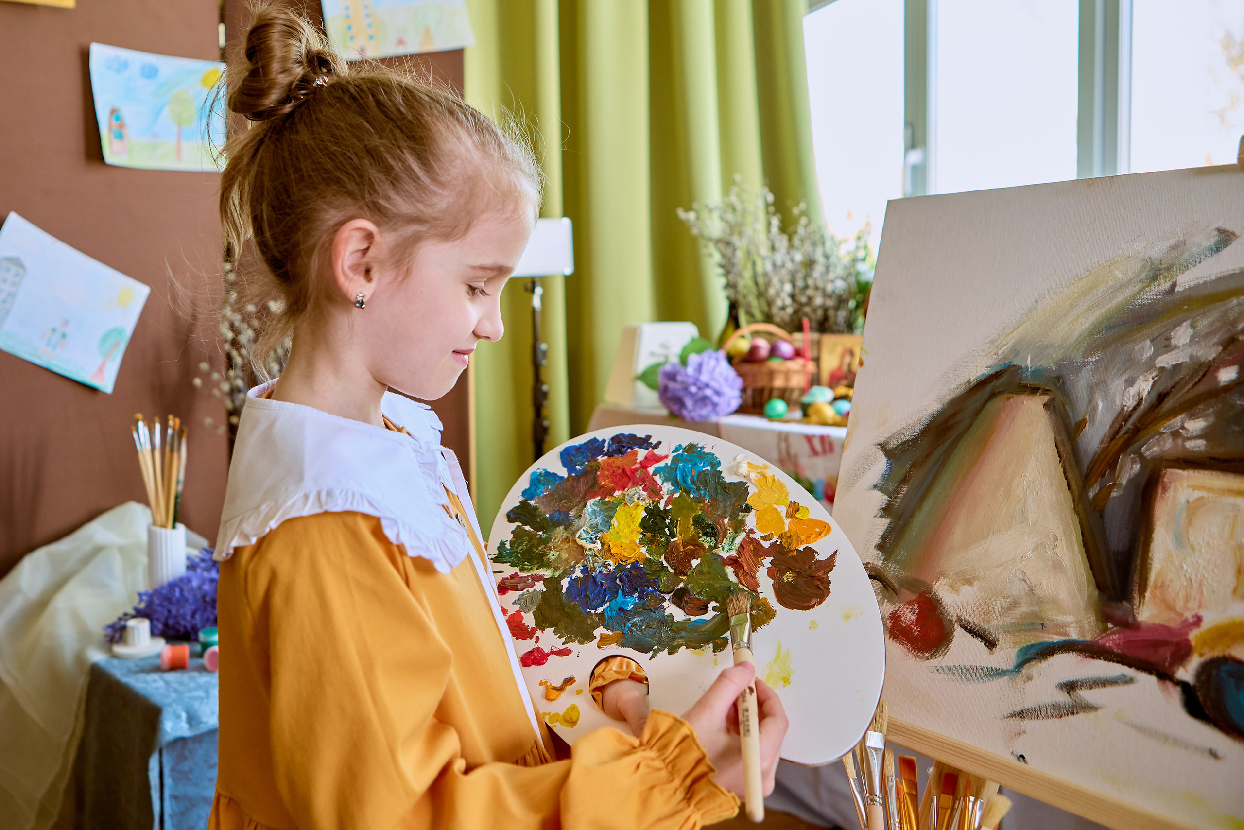 Творческая фотосессия художники