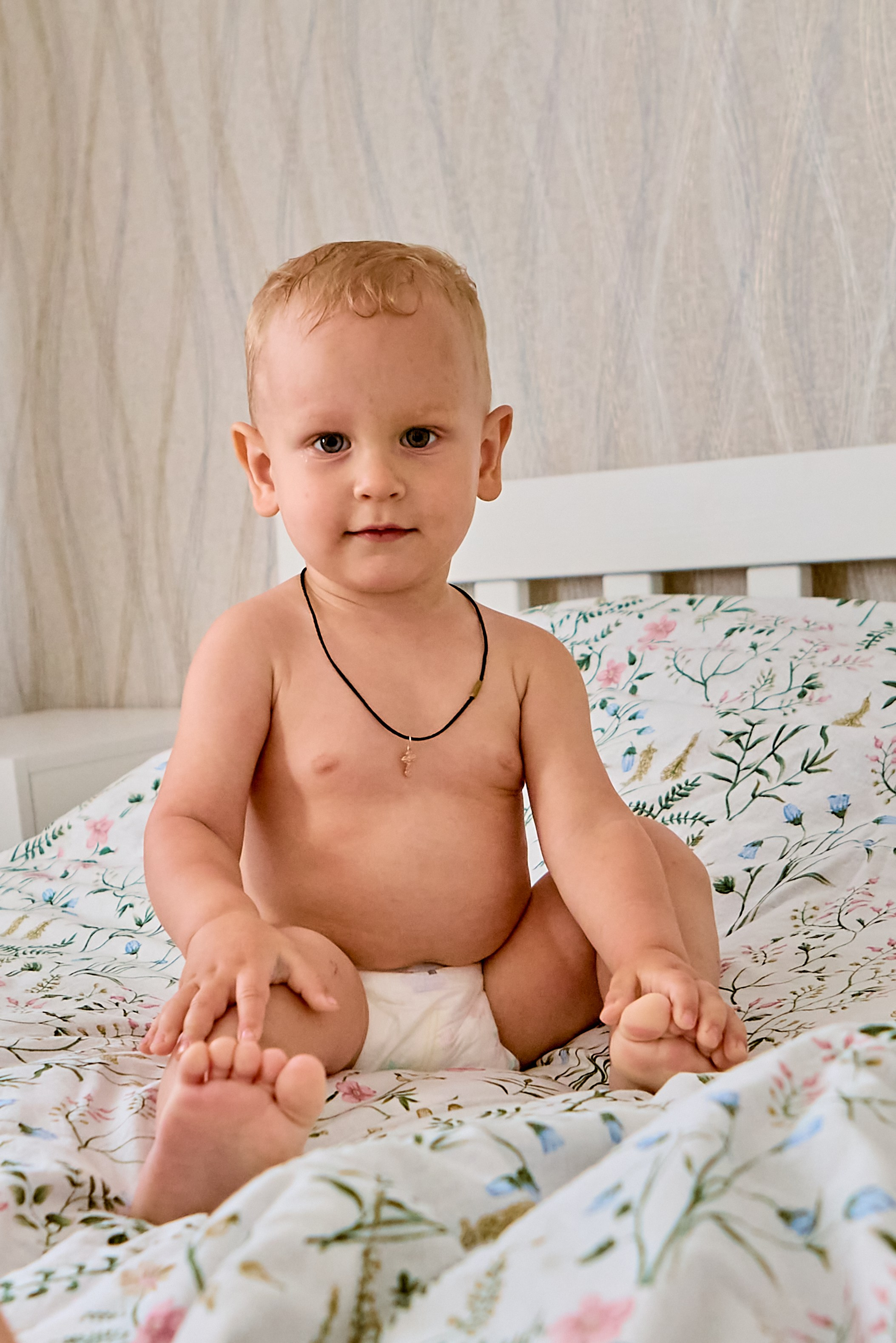 Малыш, наполненный светом и любовью, в домашней обстановке. Православный фотограф Николай Голованов и г. Дзержинск.