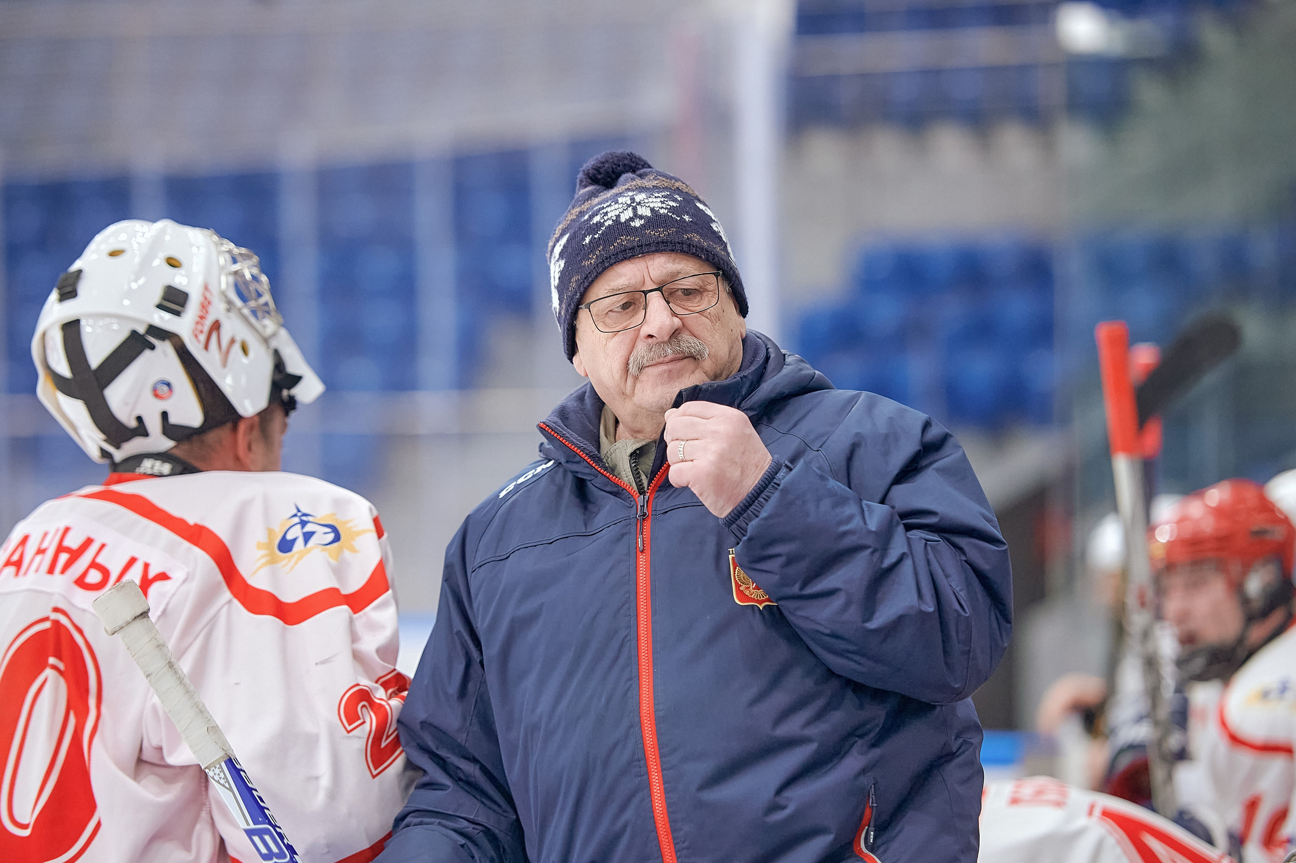 Портфолио репортажной фотосъёмки: Кристалл арена — Хоккей — РусГидро. Фотограф Яковлев Роман — Красноярск