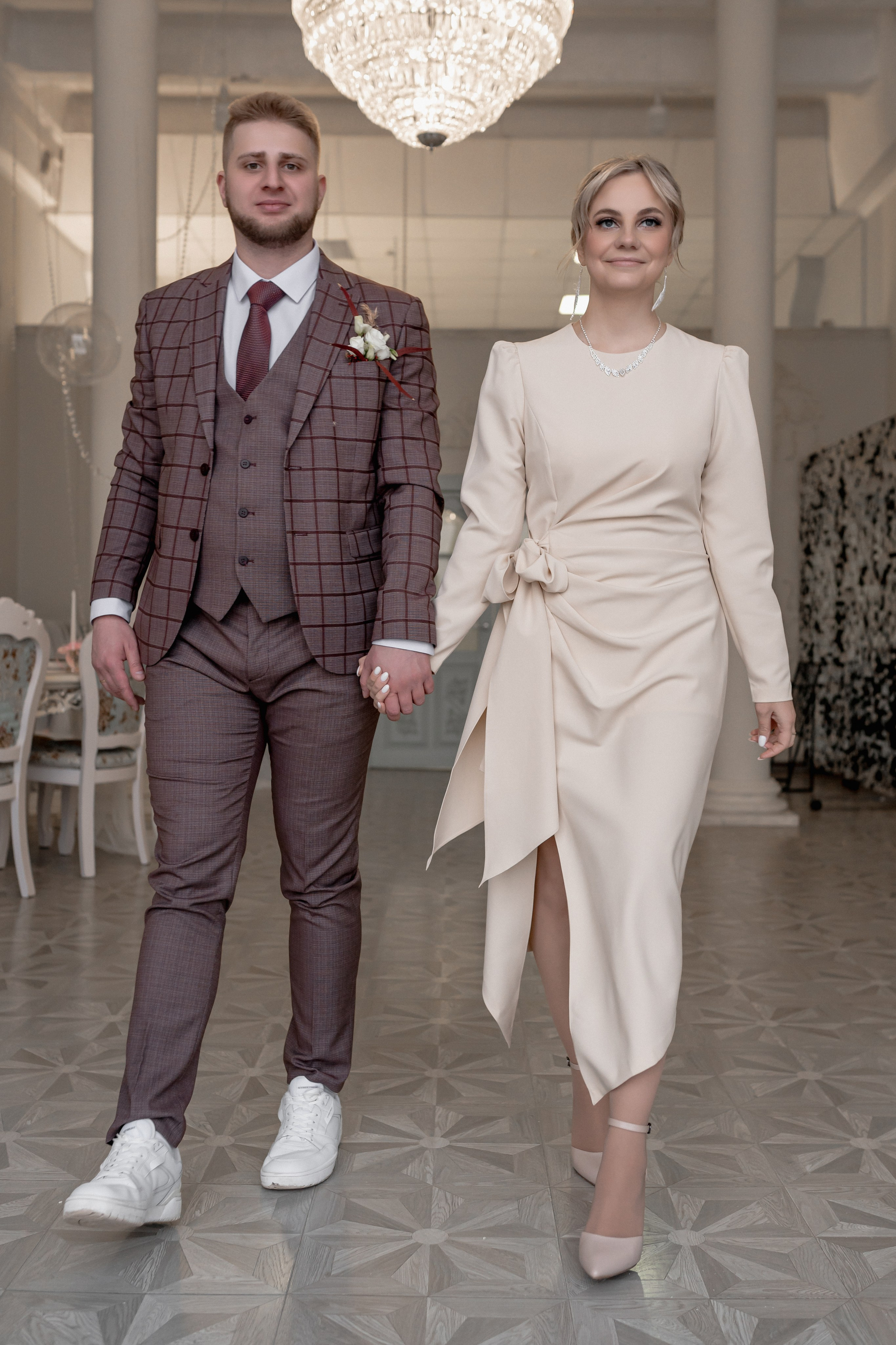 Свадебная фотосессия в студии. Фотограф Ким Наталья в Красноярске