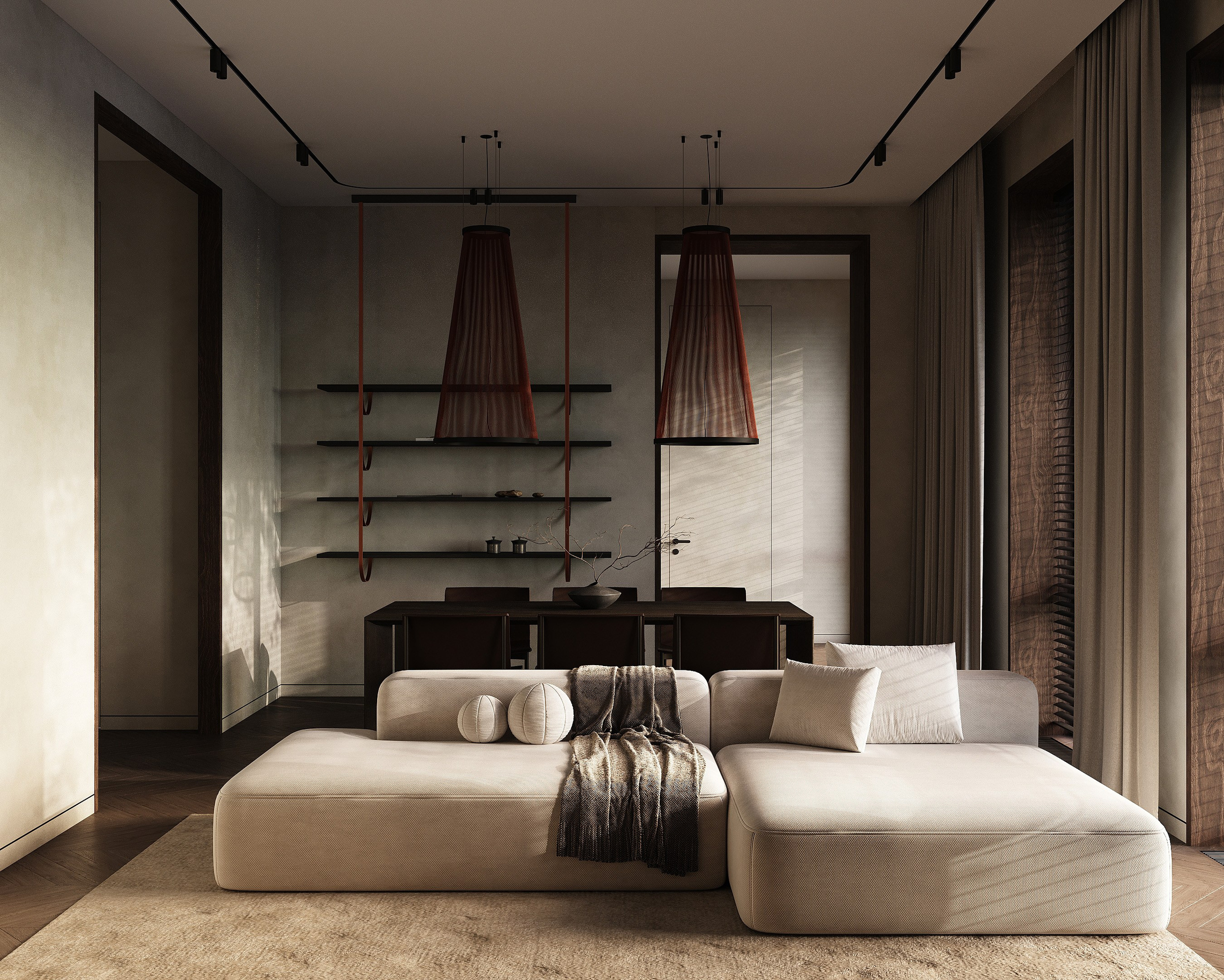 CONTEMPORARY | 2023. Interior vizualization and Design