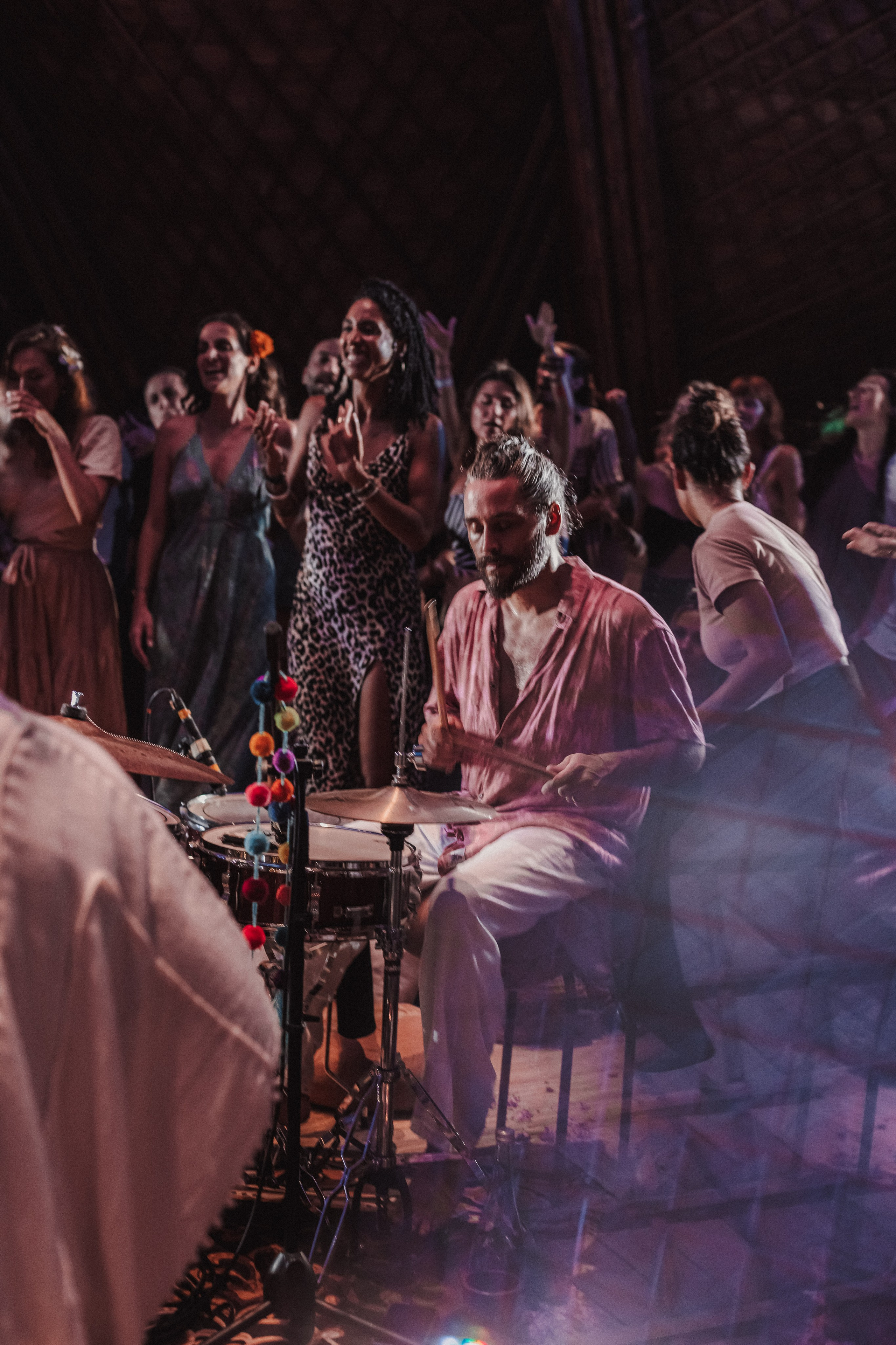 Hanuman Project kirtan at Alchemy march. Mariam Bagdasaryan