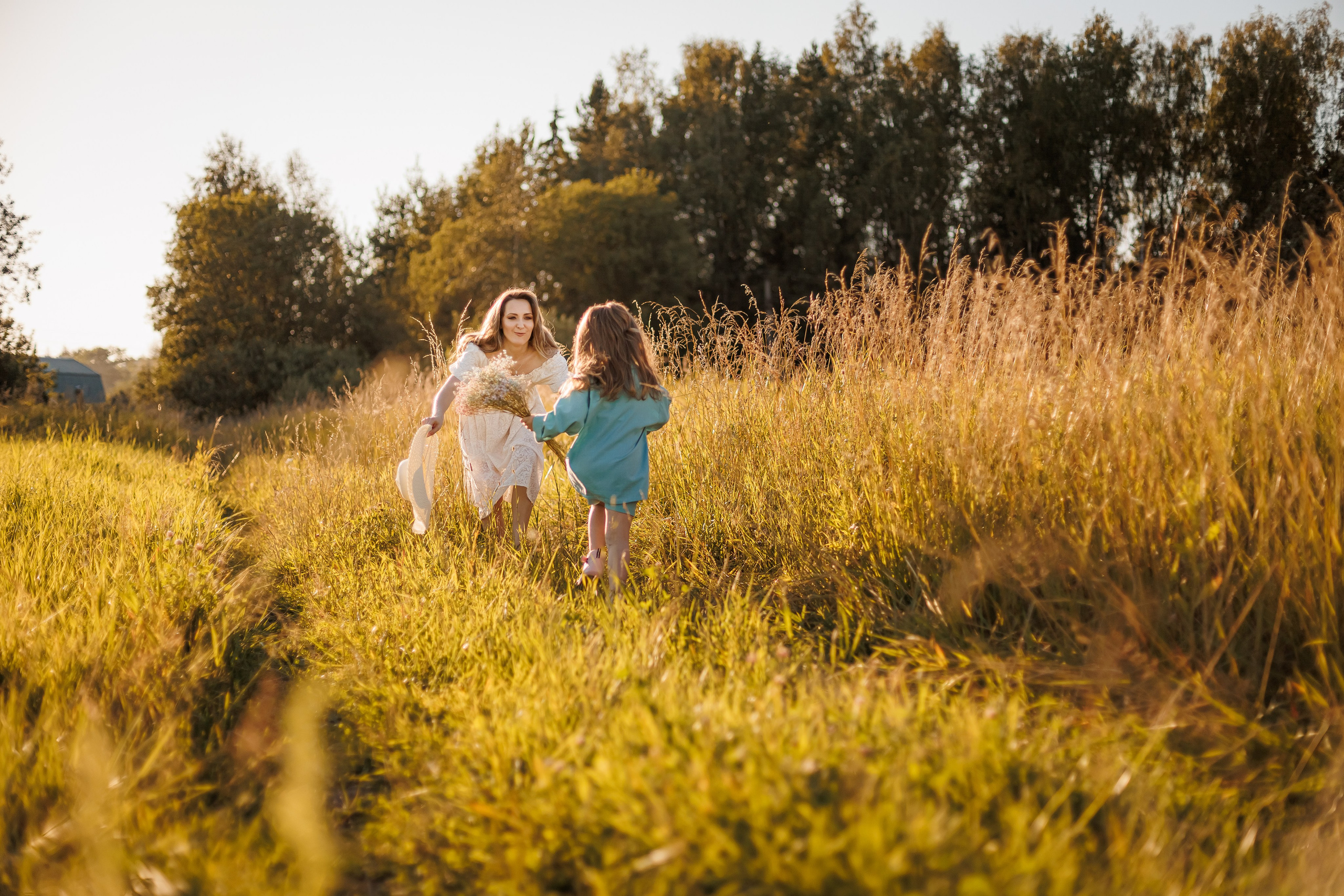 Мама и дочки. Летняя история для Иры, Аленки и Насти. Семейный и детский фотограф Комина Елена, Власиха, Одинцово