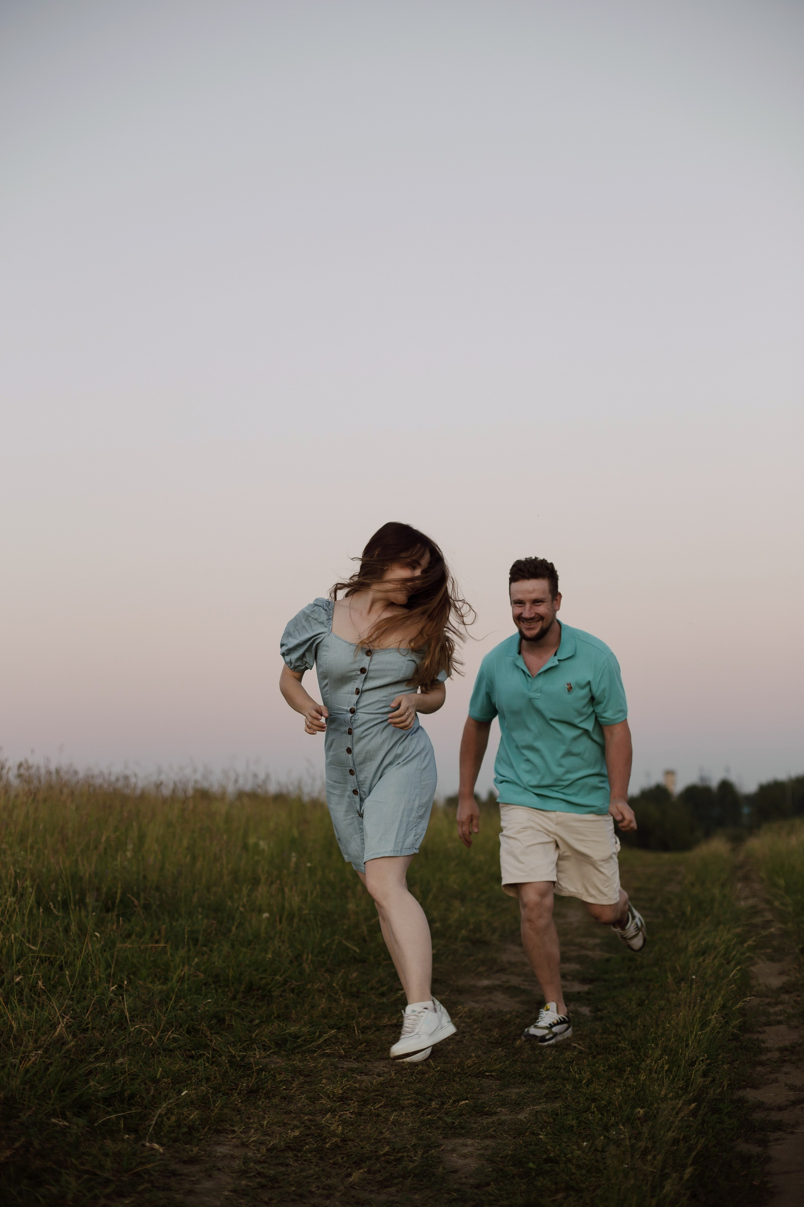 Колтушские высоты — Марина и Сергей. Портретный фотограф в Санкт-Петербурге Элина Ситникова