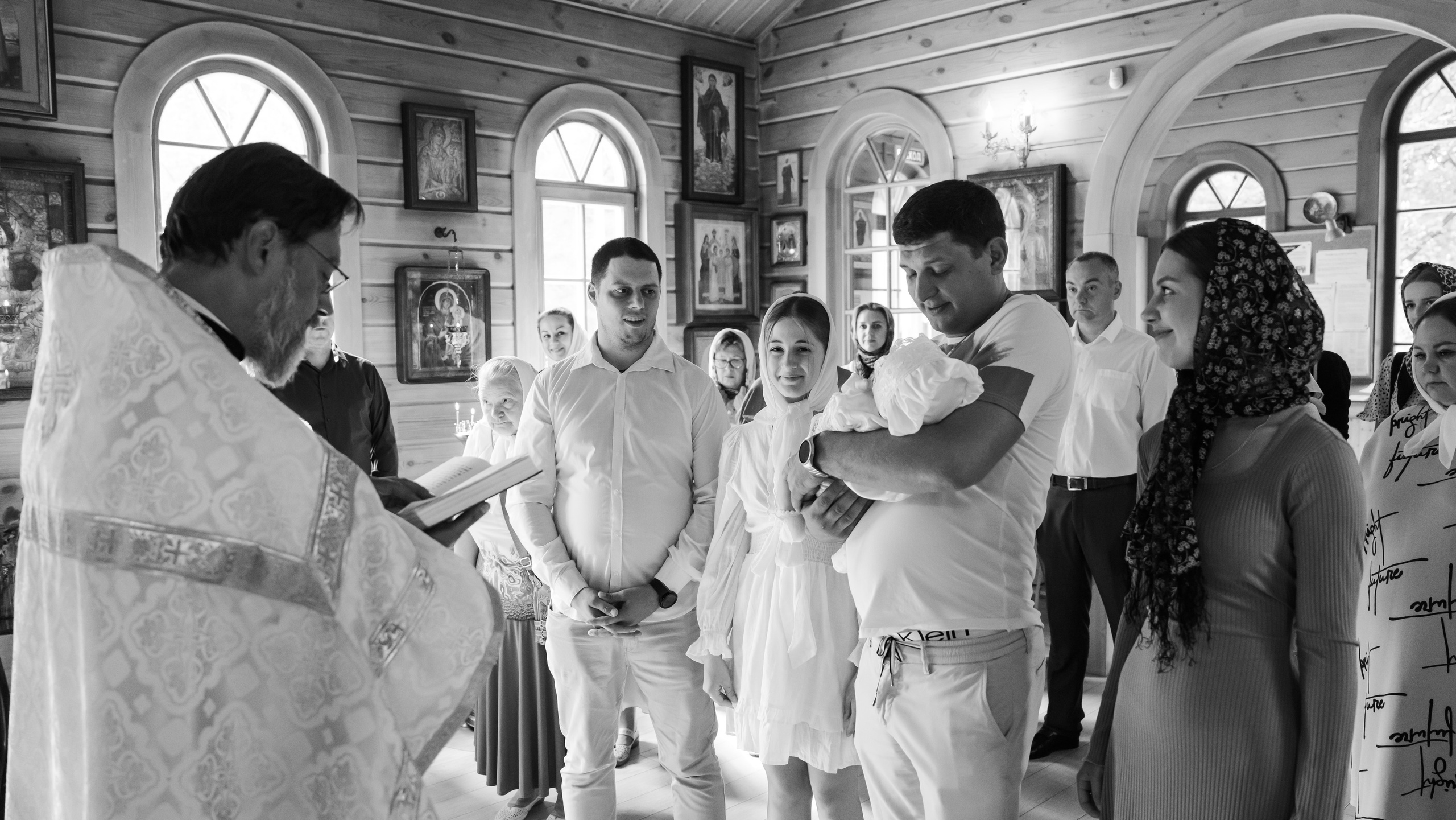 Таинство Крещения Марии. Крамер Юлиана детский и семейный фотограф