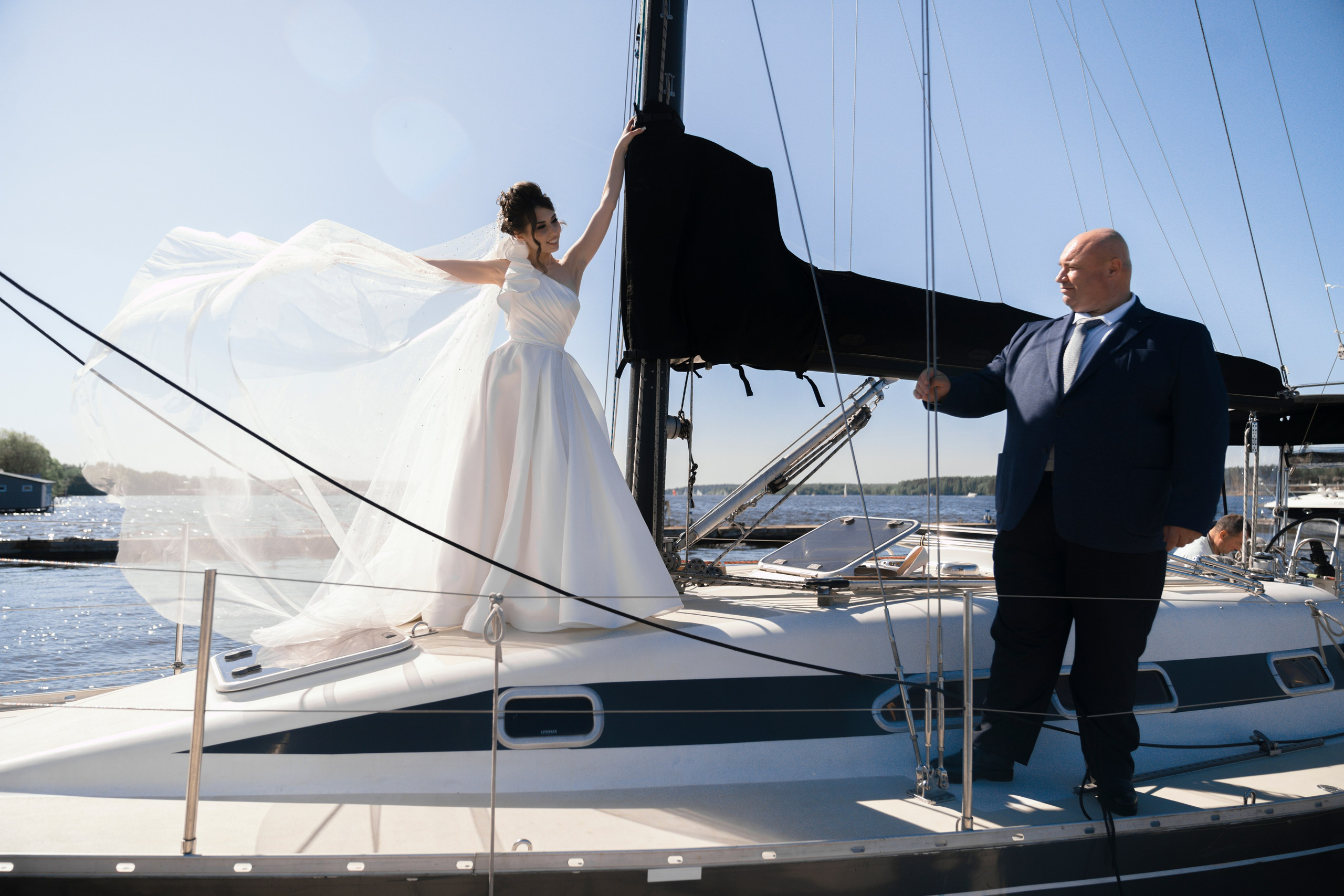 Яхт-клуб РОДИНА. Свадебный фотограф в Москве Кристина Чехова