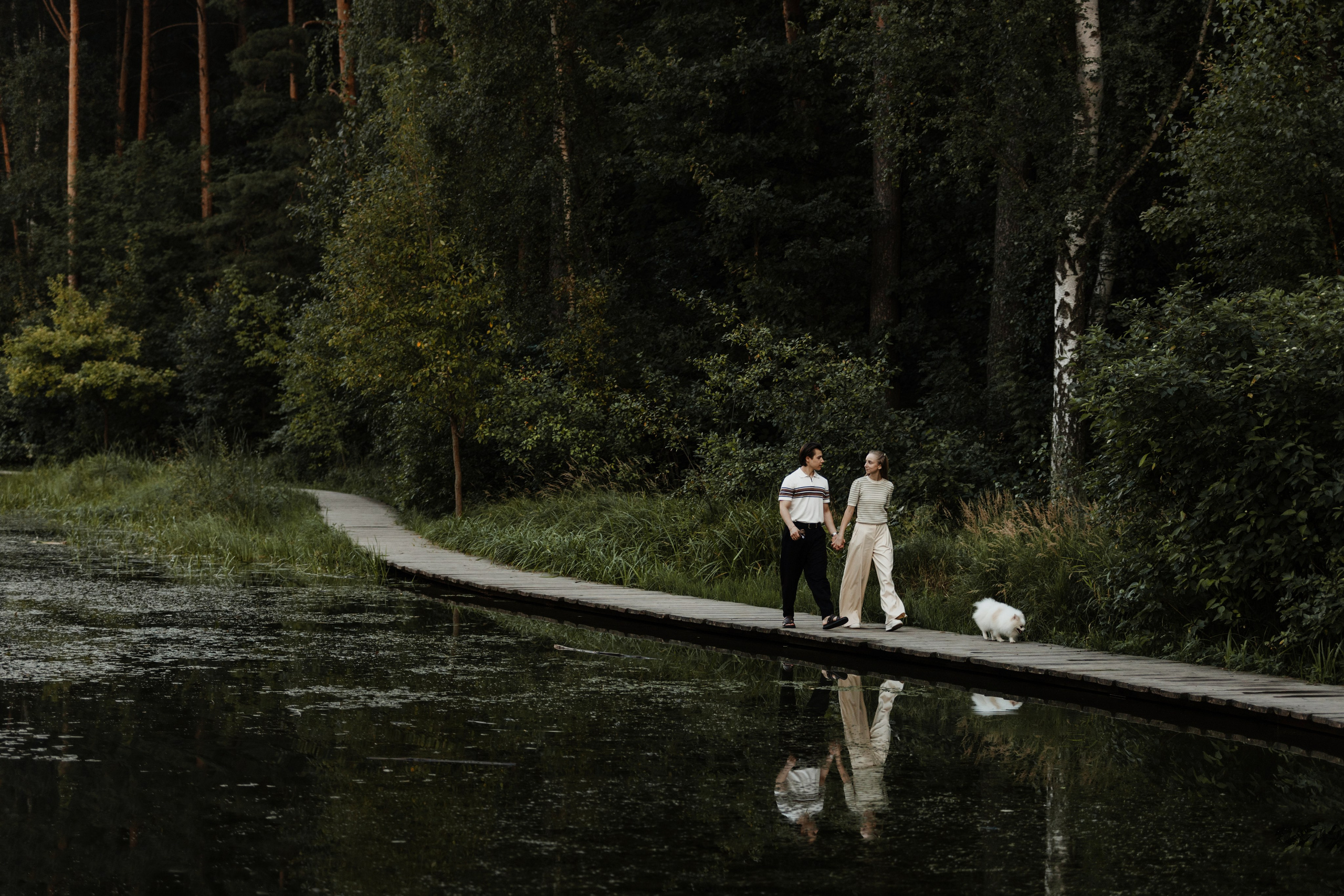 Москва / Элина, Кирилл и Чинк. Фотограф Кузина Вера