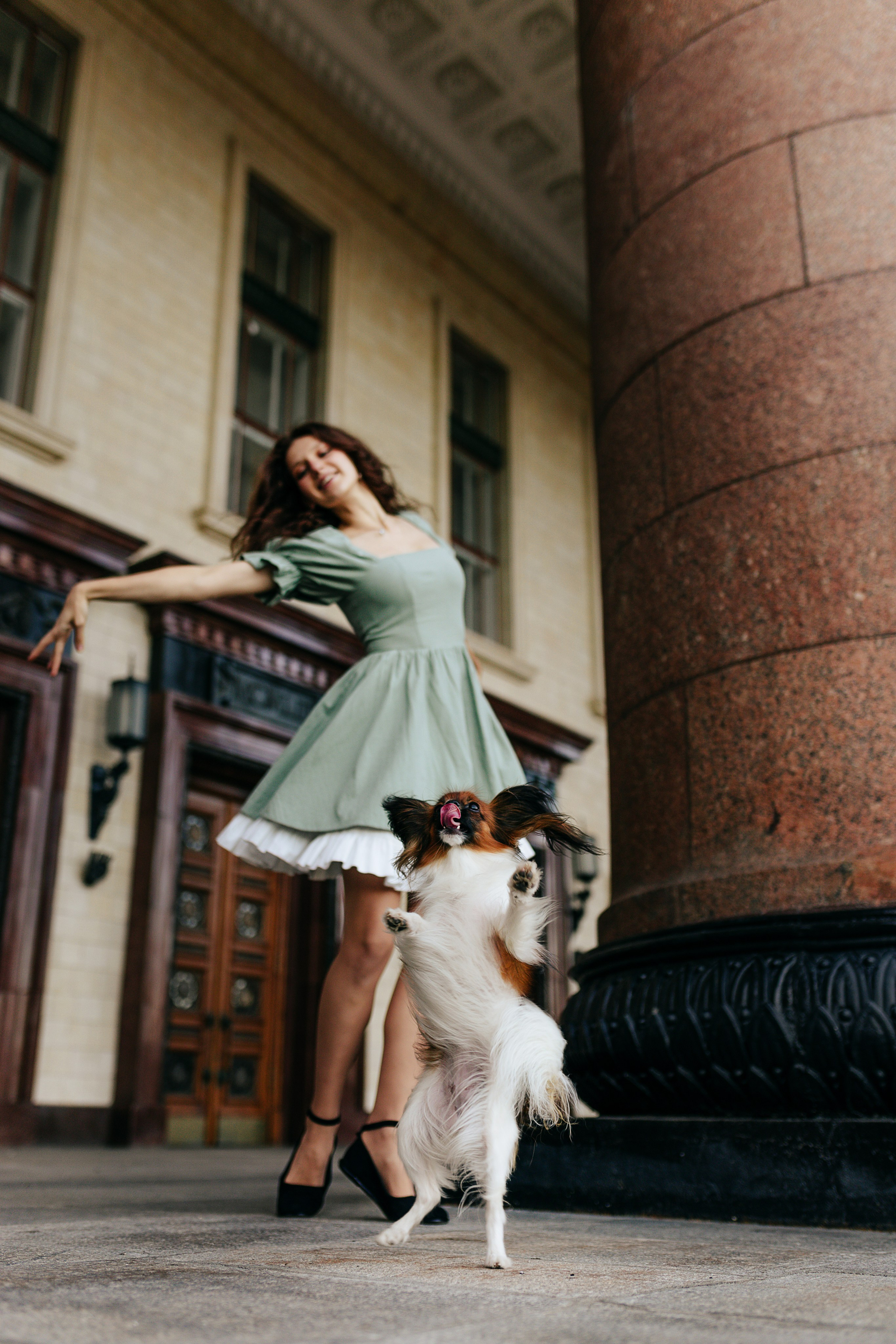 Москва / Алена и Баядера. Фотограф Кузина Вера