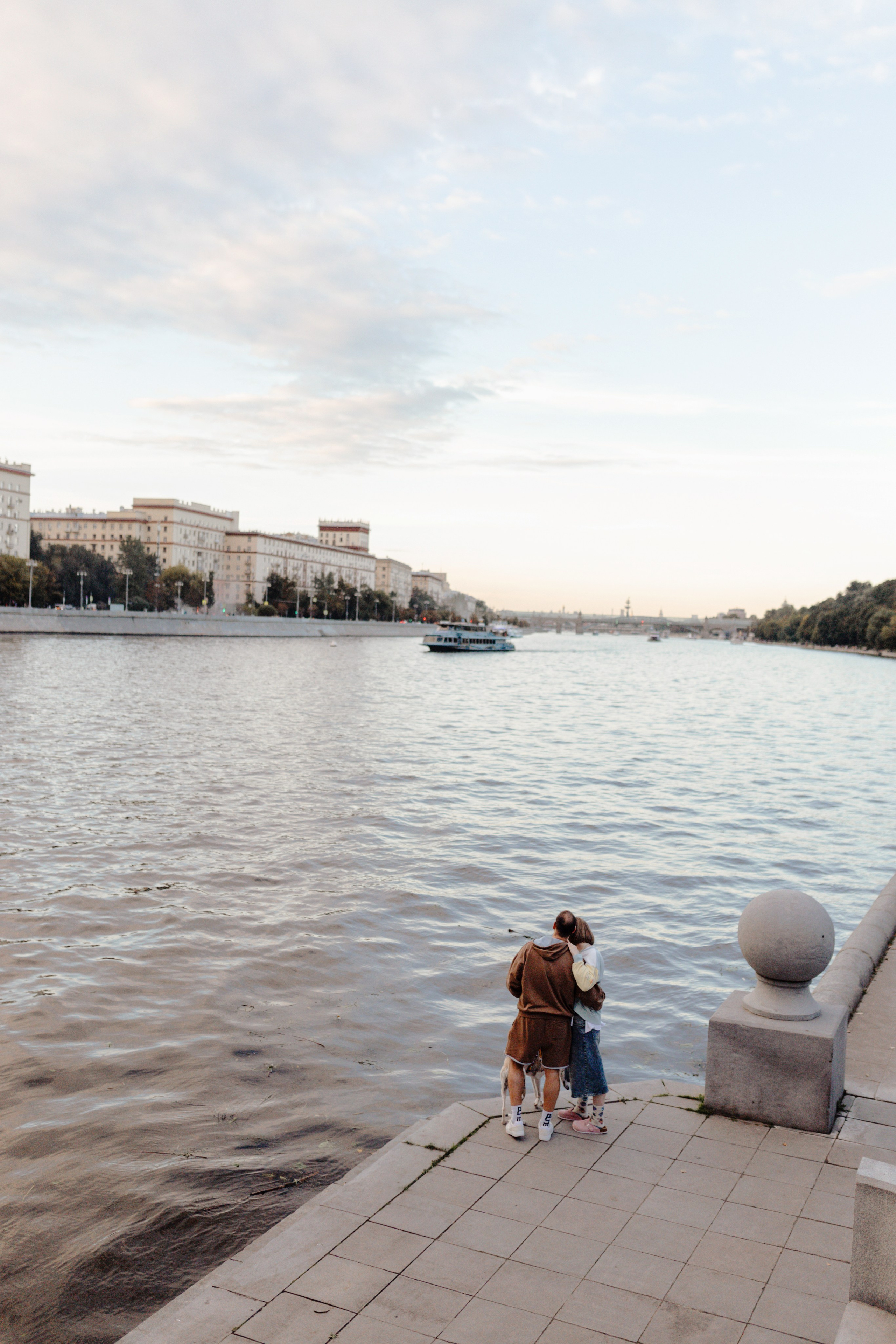 Москва / Саша, Андрей и Гусь. Фотограф Кузина Вера