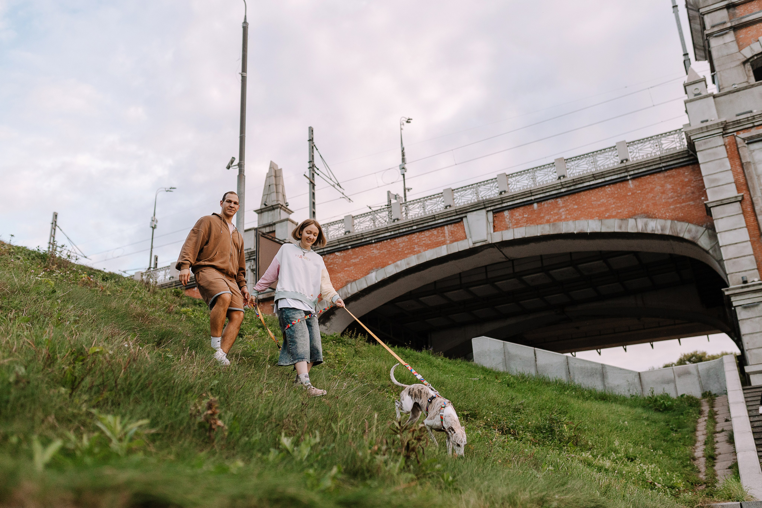 Москва / Саша, Андрей и Гусь. Фотограф Кузина Вера