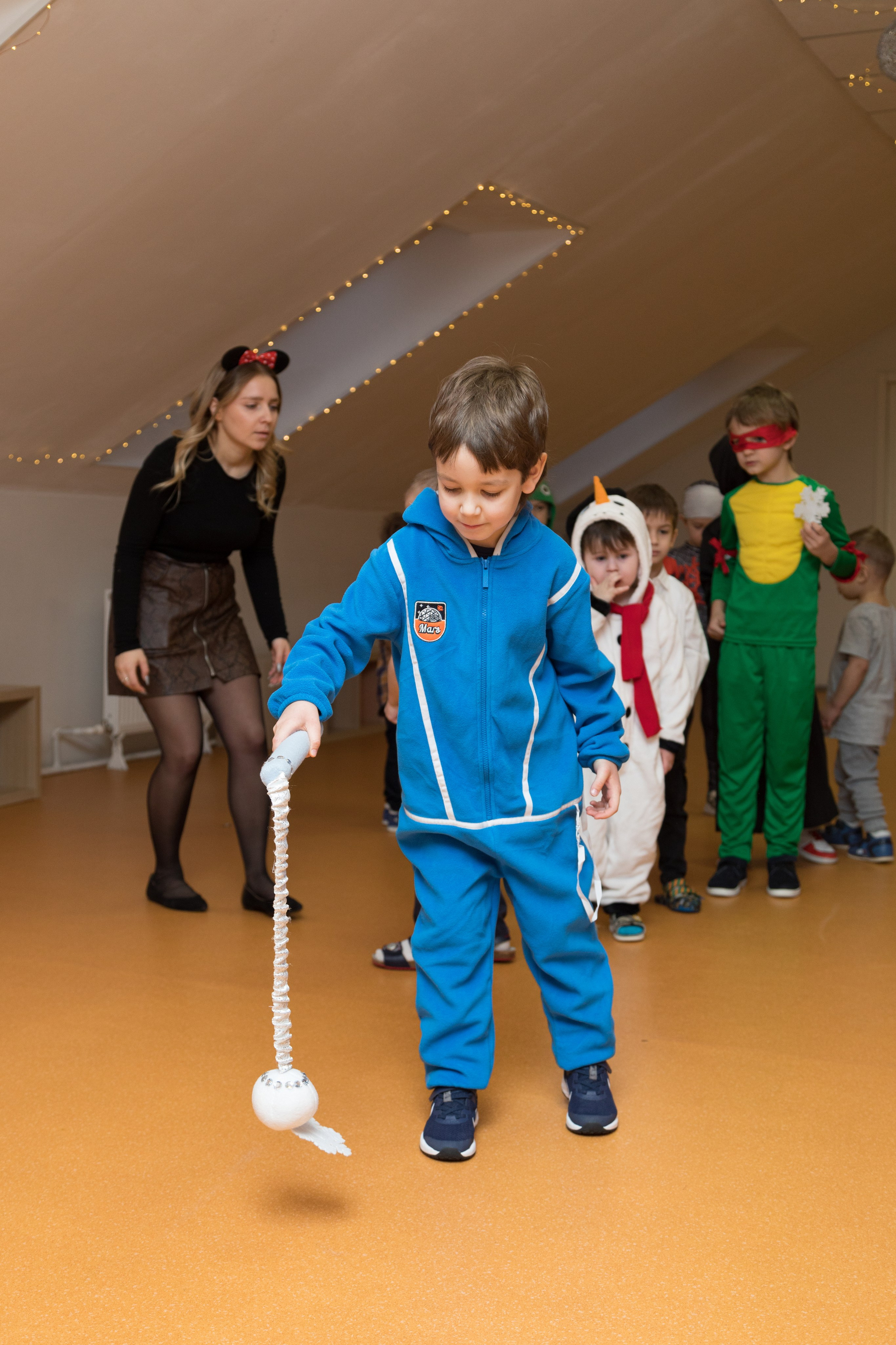 Фото детского новогоднего праздника. Детский и контент фотограф Надя Волкова Санкт-Петербург