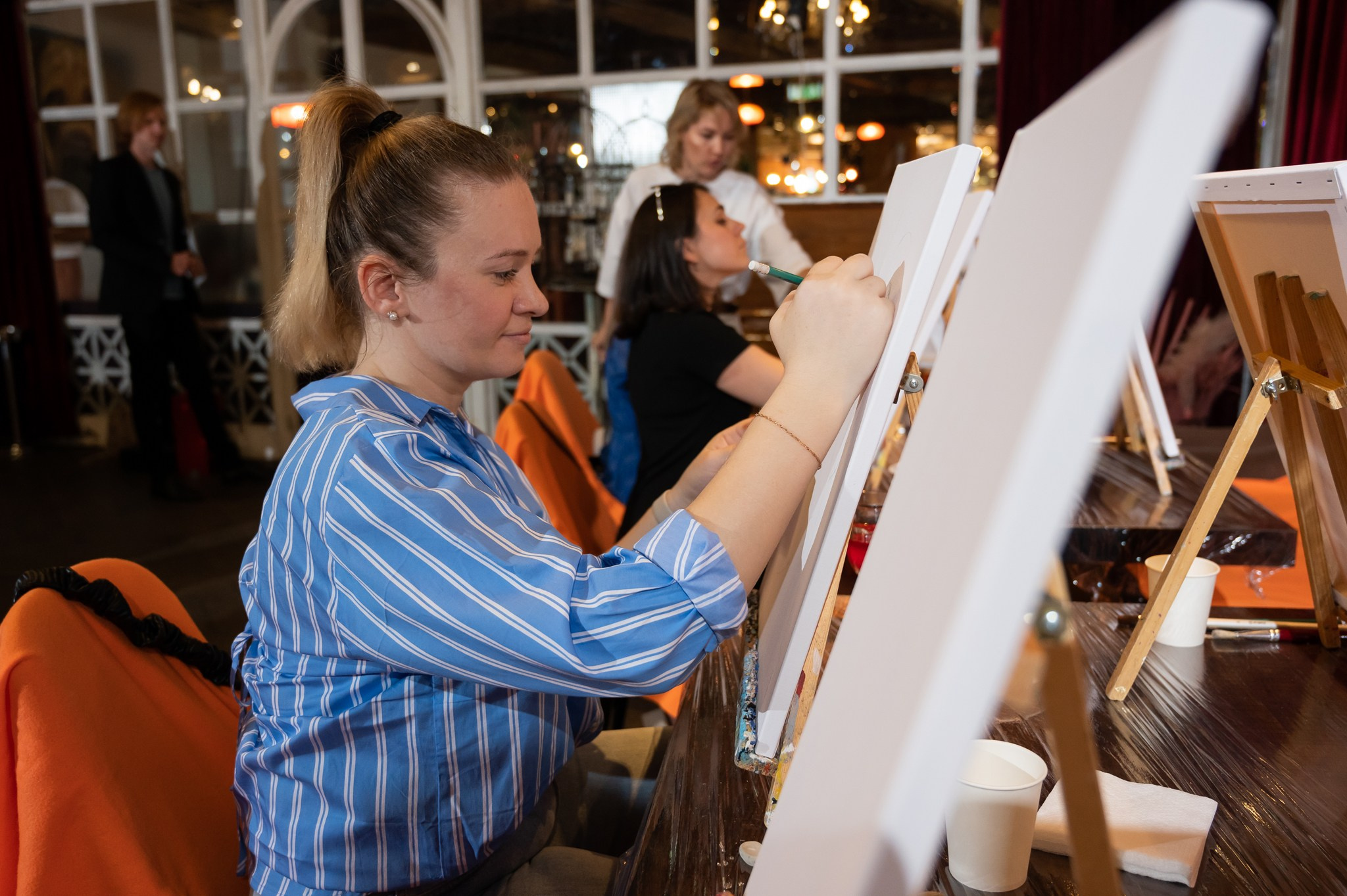 Творчество в ресторане Большая кухня. Свадебный и семейный фотограф из Санкт-Петербурга Климов Анатолий