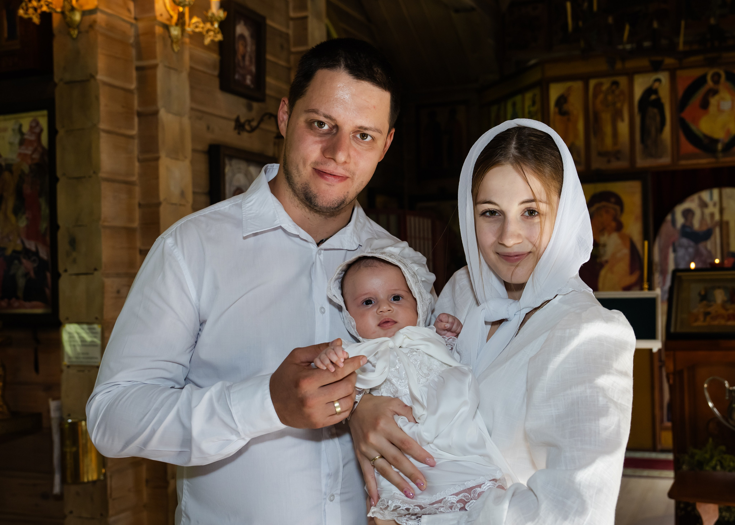 Таинство Крещения Марии. Крамер Юлиана детский и семейный фотограф