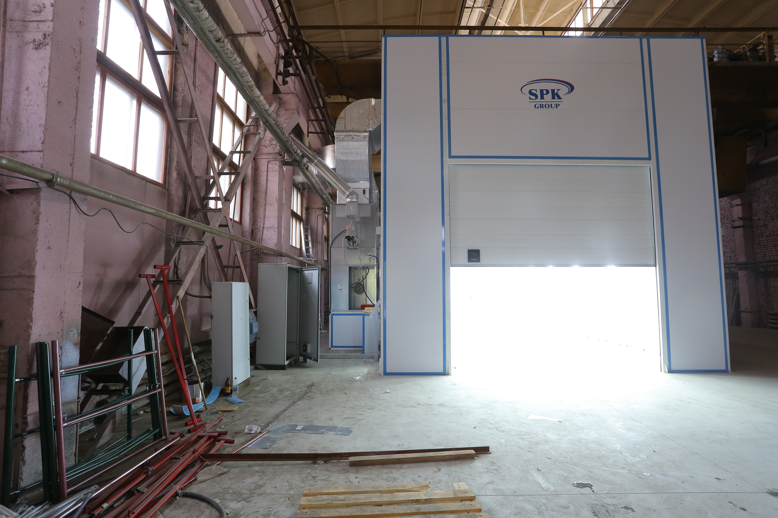 Промышленное оборудование SPK GROUP. Фотограф Евгения Улаз