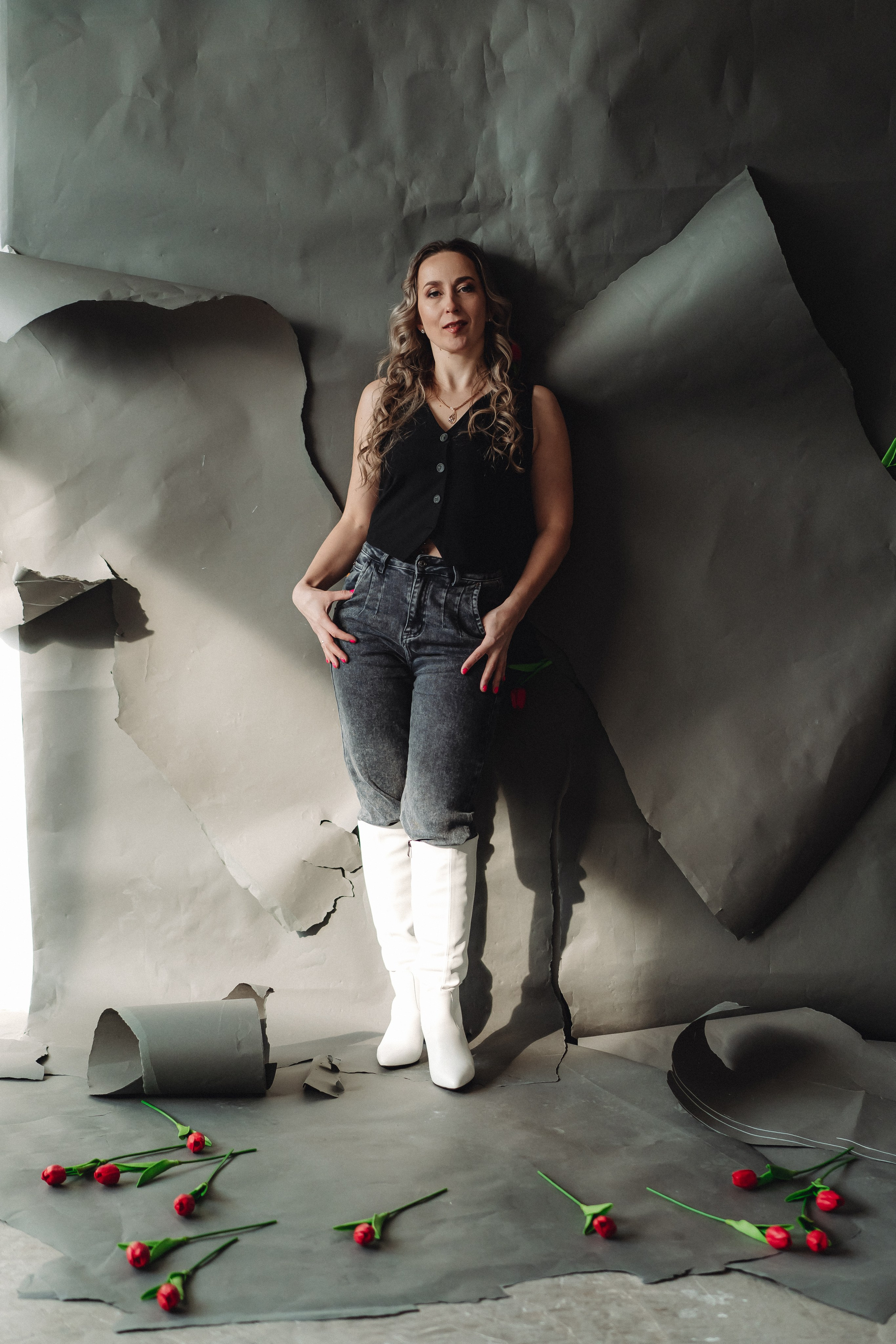 В студии. Семейный и контент фотограф в Красноярске Власова Екатерина