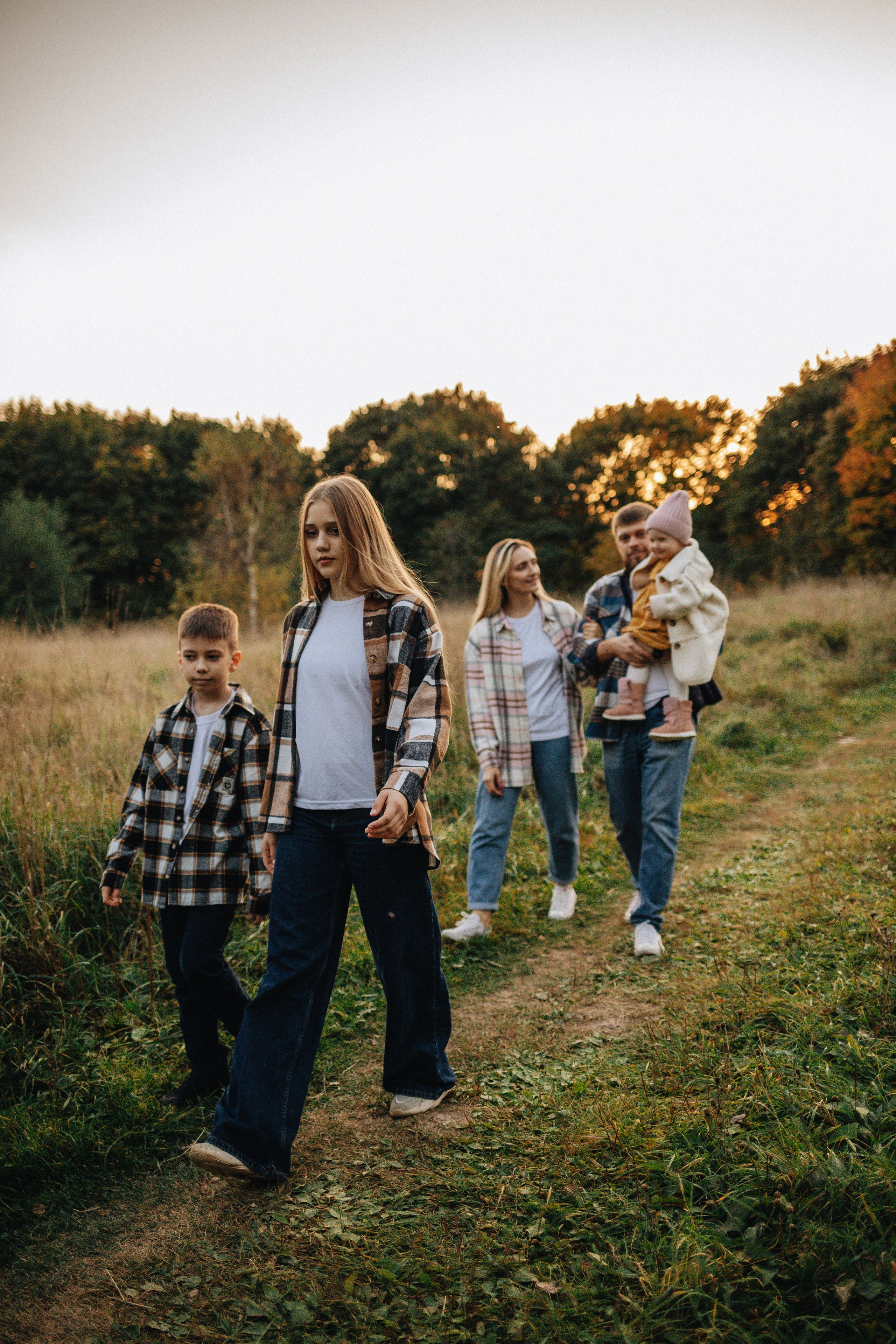 Сергей, Ульяна, Вероника, Денис и Мирослава. Семейный фотограф Юлия Клишина