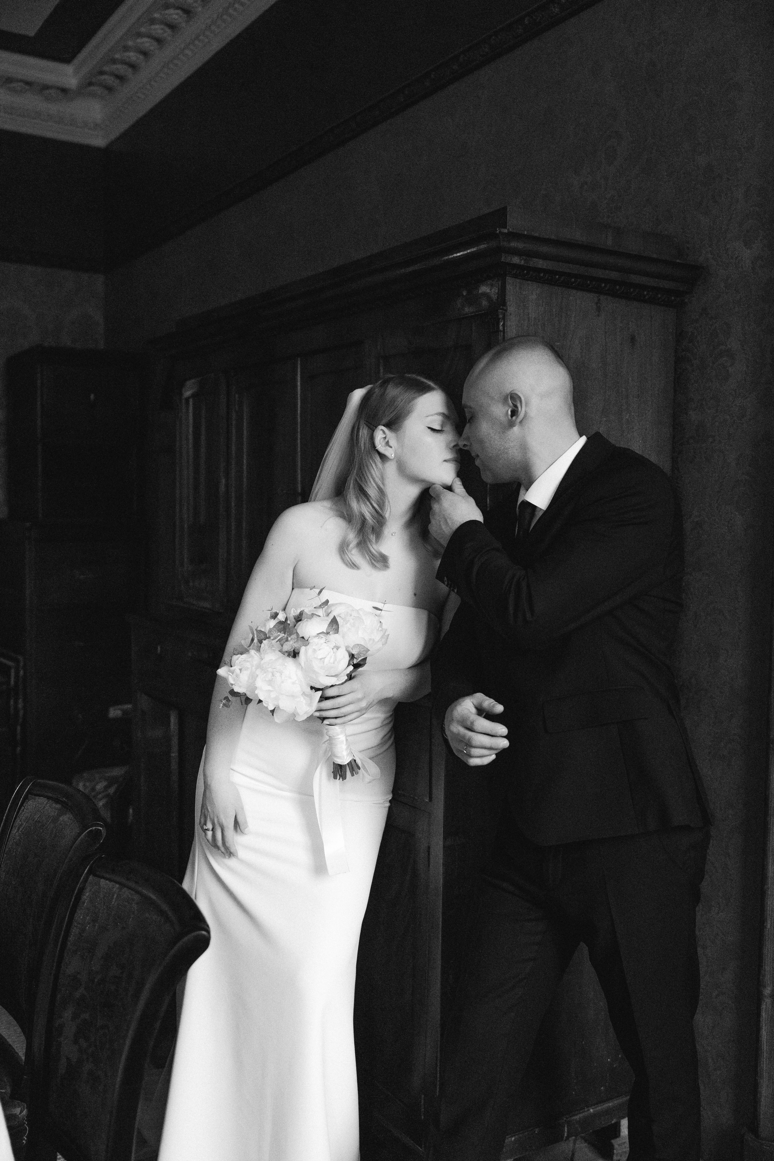 Мария и Алексей, студия 1884. Свадебный фотограф в Москве Анна Полушина