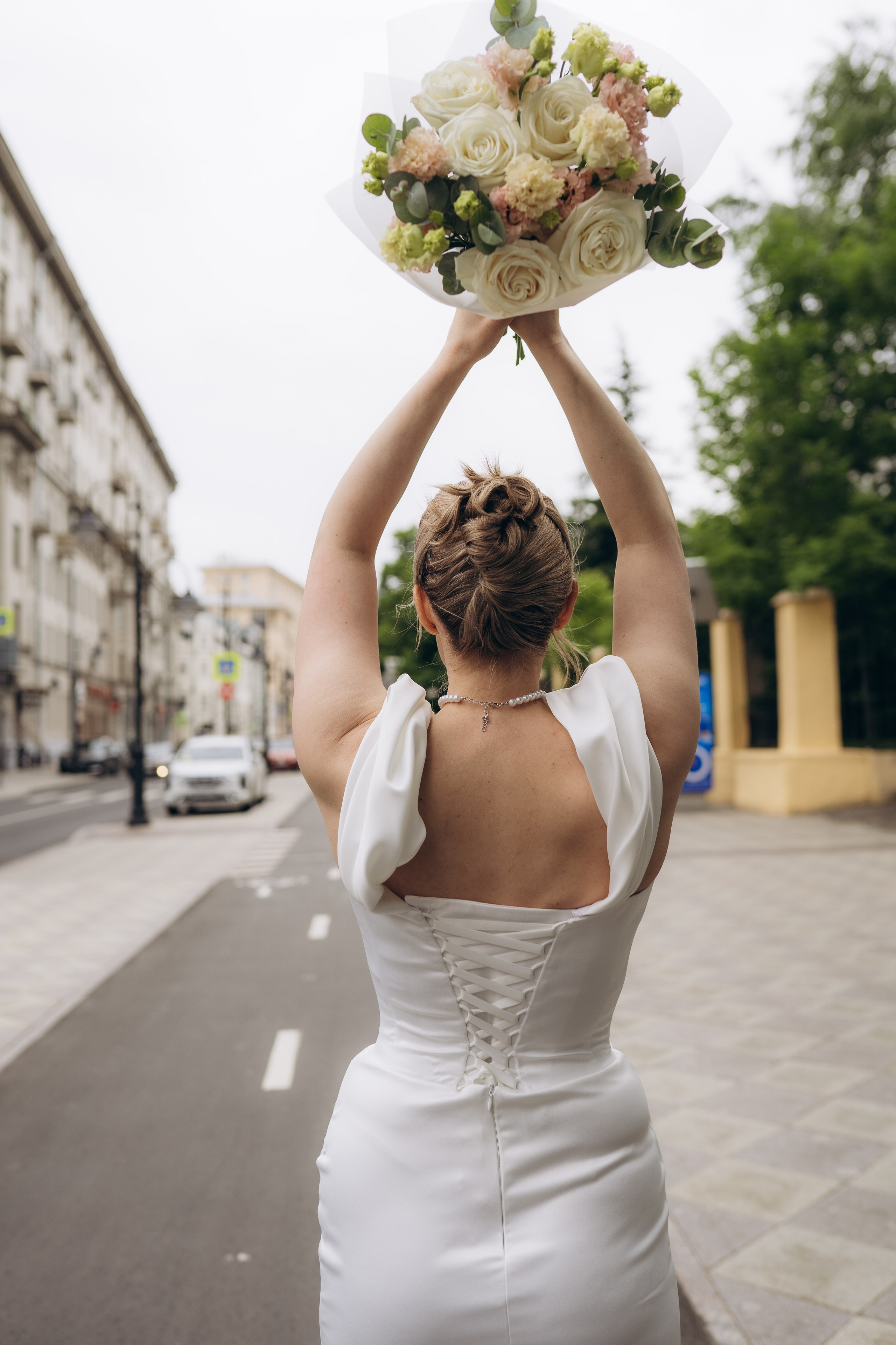 Свадебная фотопрогулка в Москве по центру. Свадебный фотограф в Москве Анна Полушина