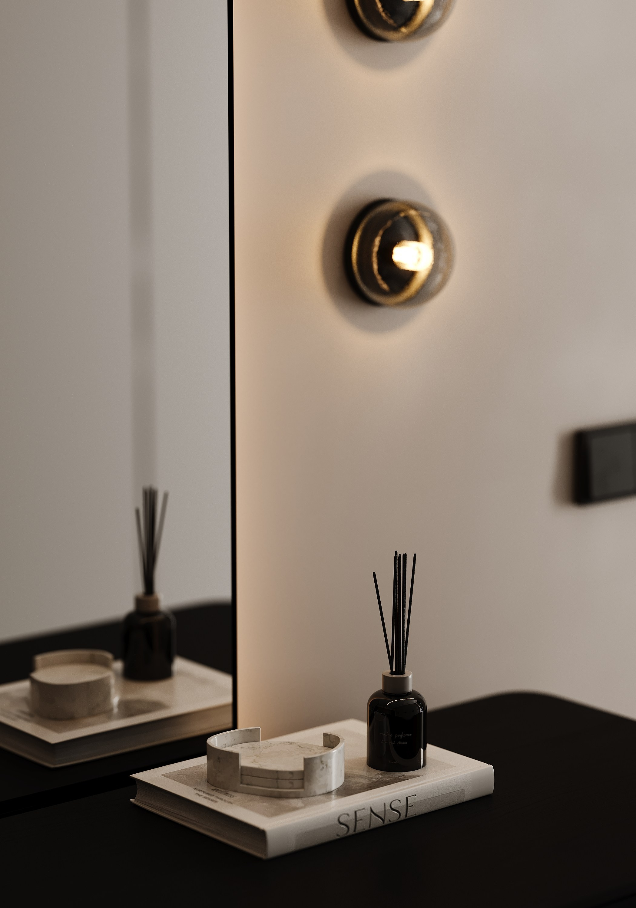 Частный дом 160 м². Визуализации интерьера