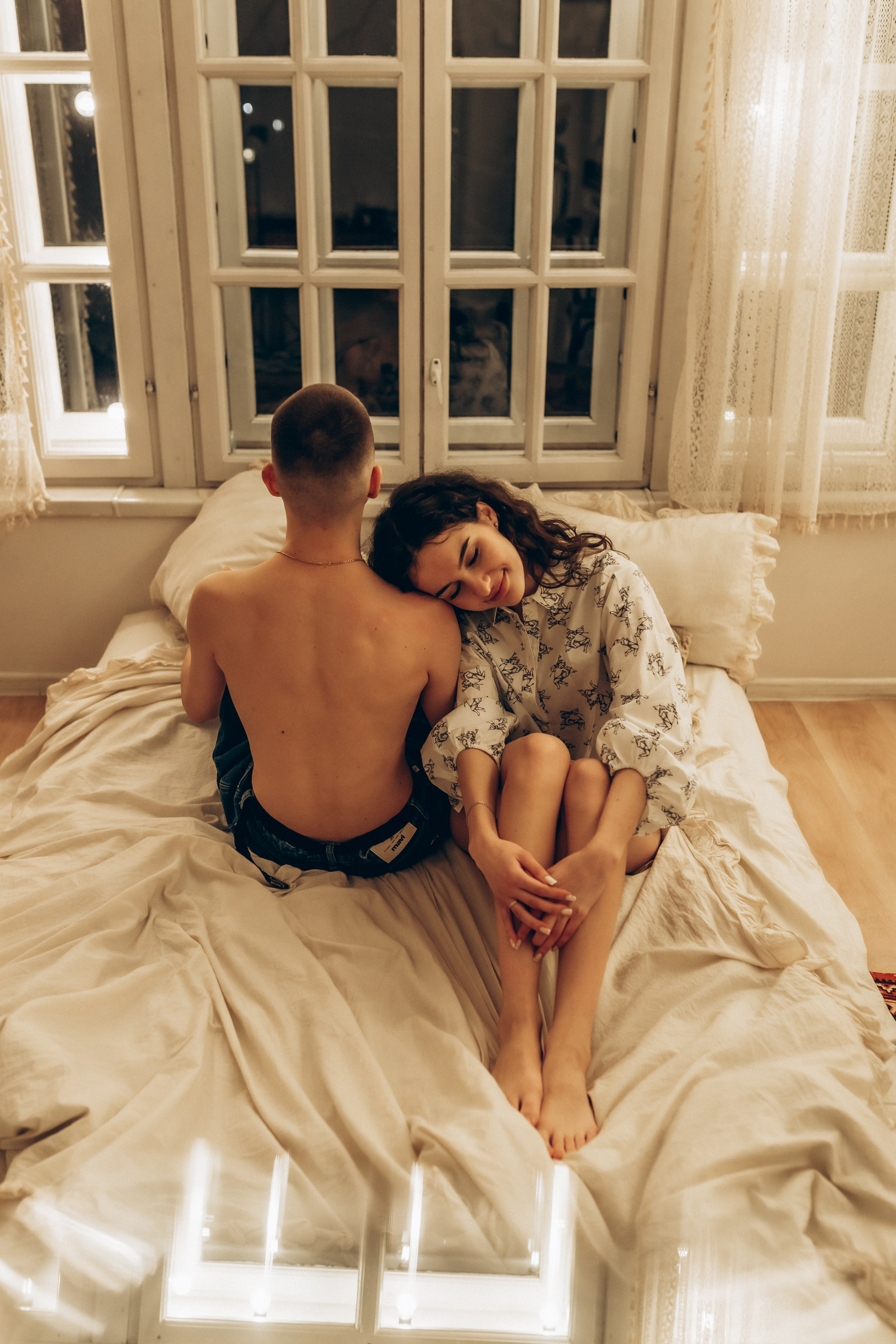 LoveStory Никита и Лиза в студии. Фотограф Санкт-Петербург Князева Елизавета