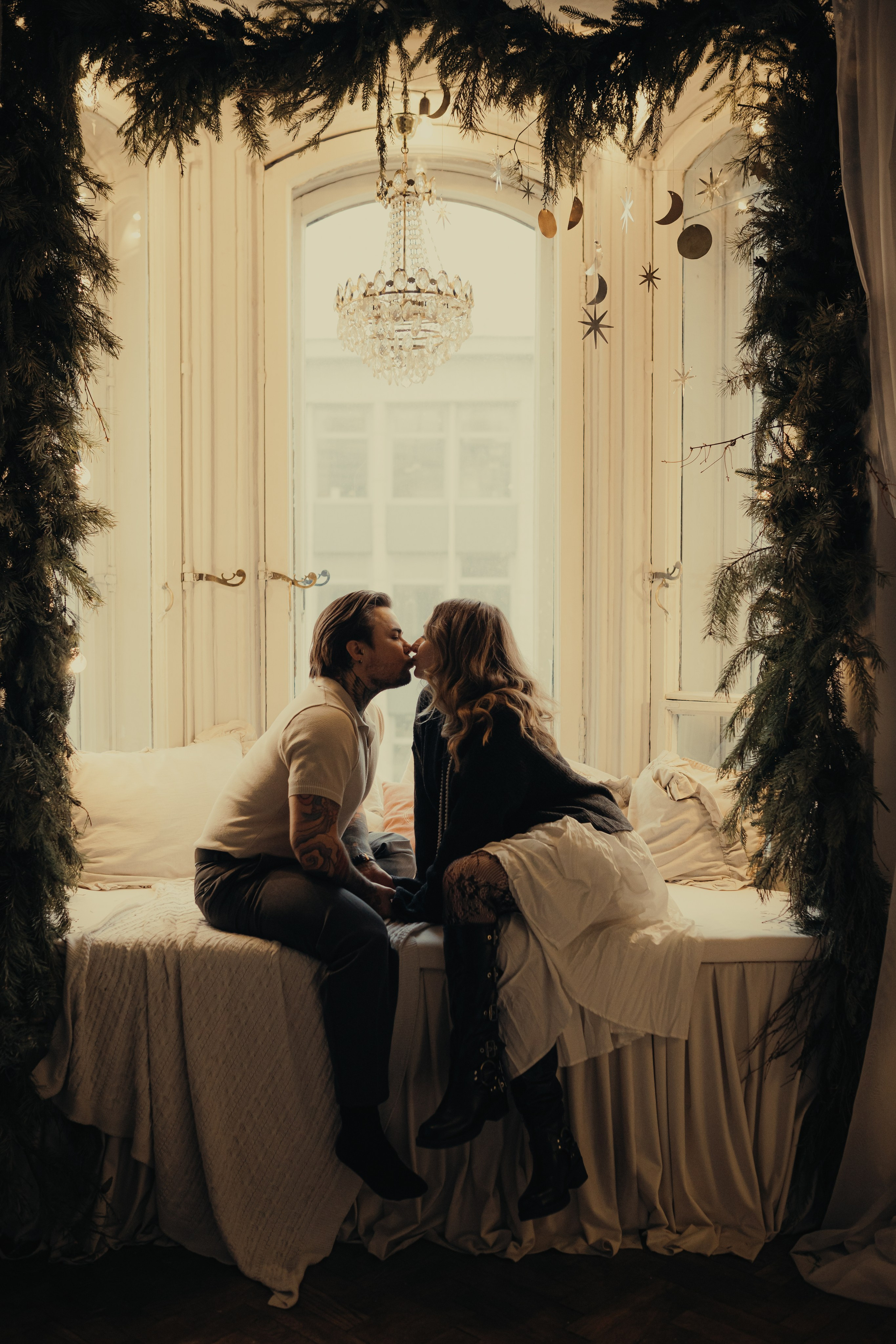 Новогодняя LoveStory. Фотограф Санкт-Петербург Князева Елизавета