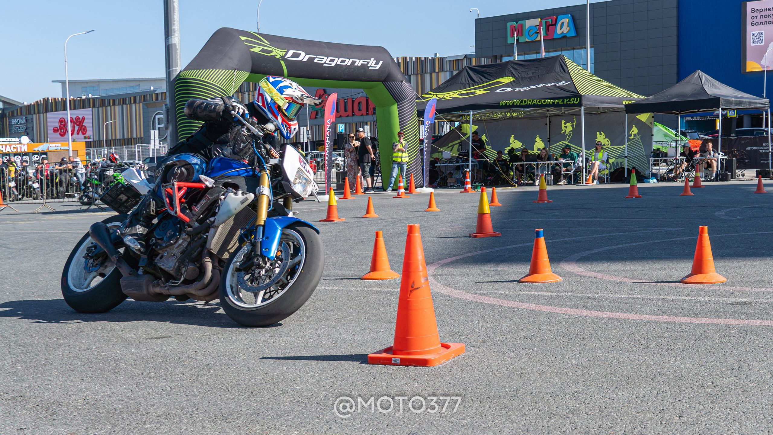 Motogymkhana CUP 1 Ekat 2025. Moto377