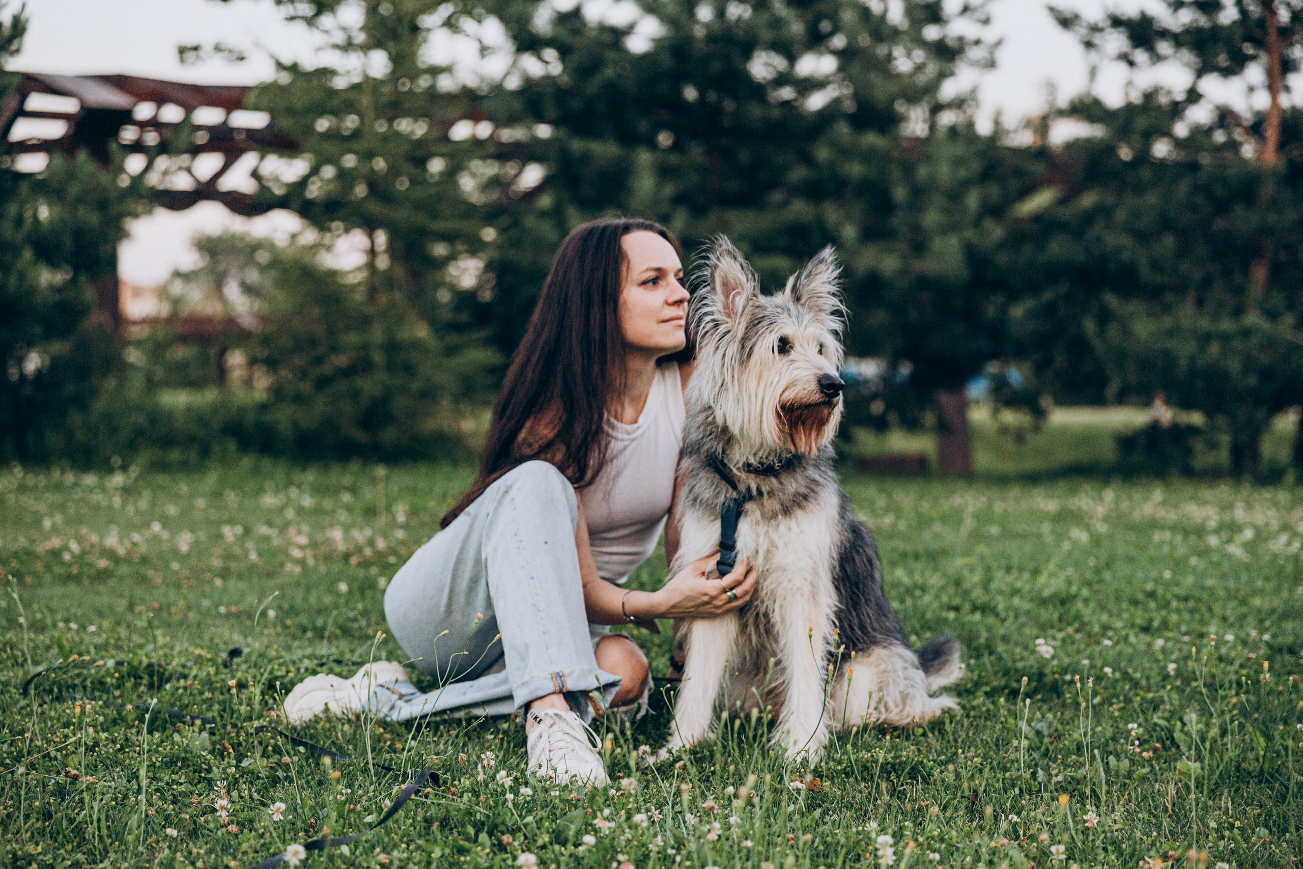 Лера и Тимон в Тюфелевой роще. Фотограф-анималист в Москве Соломонова Варвара