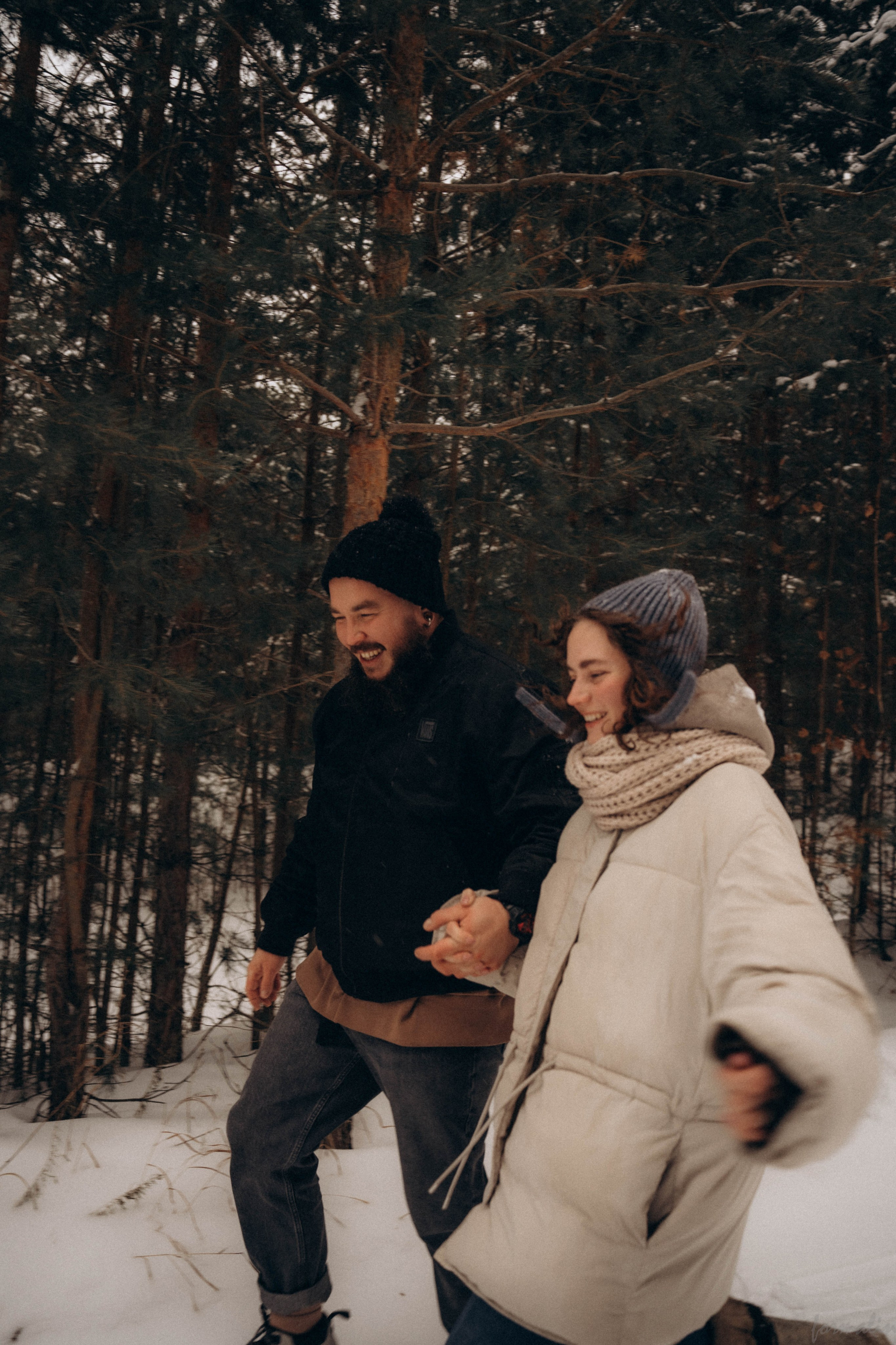 Романтичный снегопад. Алиса Никитцова | Фотограф в Казани