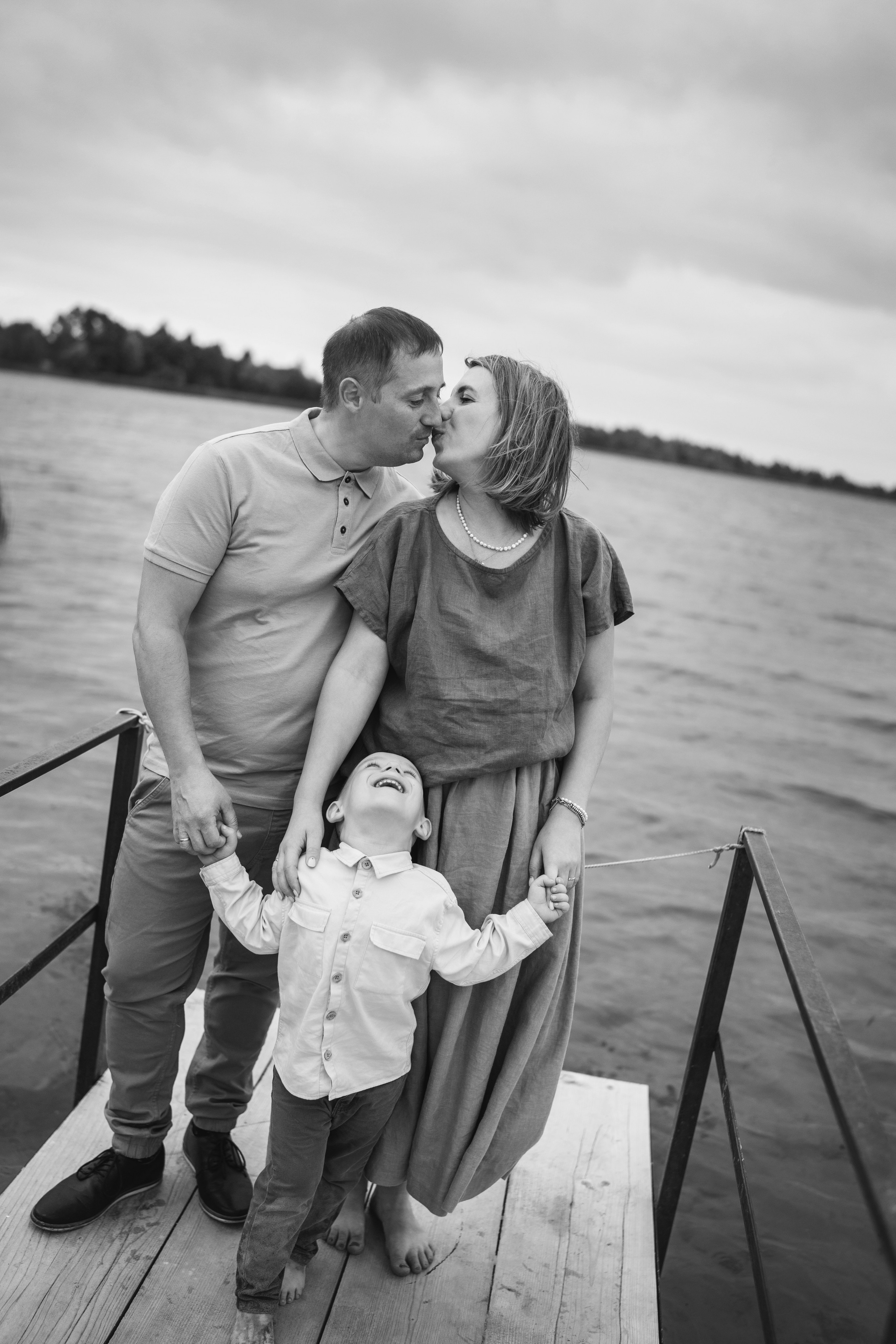 ОЗЕРО. Семья Натальи. Фотограф Марта Козел. Гродно, Беларусь