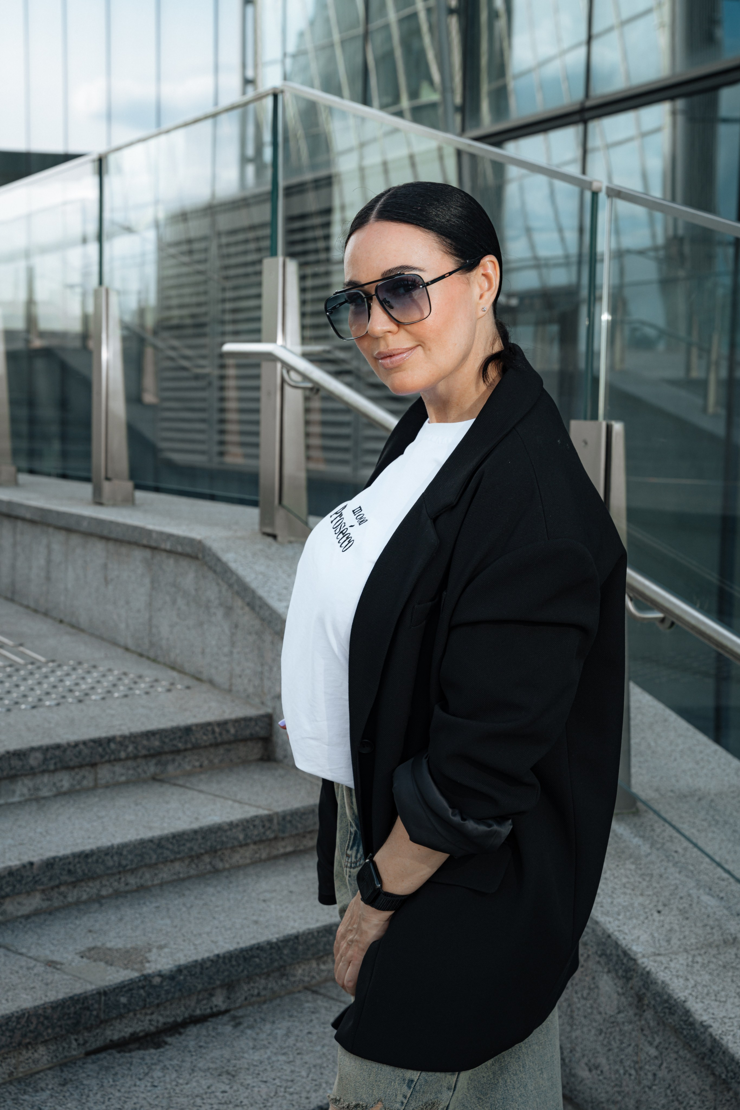 Елена. Лахта центр. Портретный фотограф в Санкт-Петербурге Дмитриева Наталия