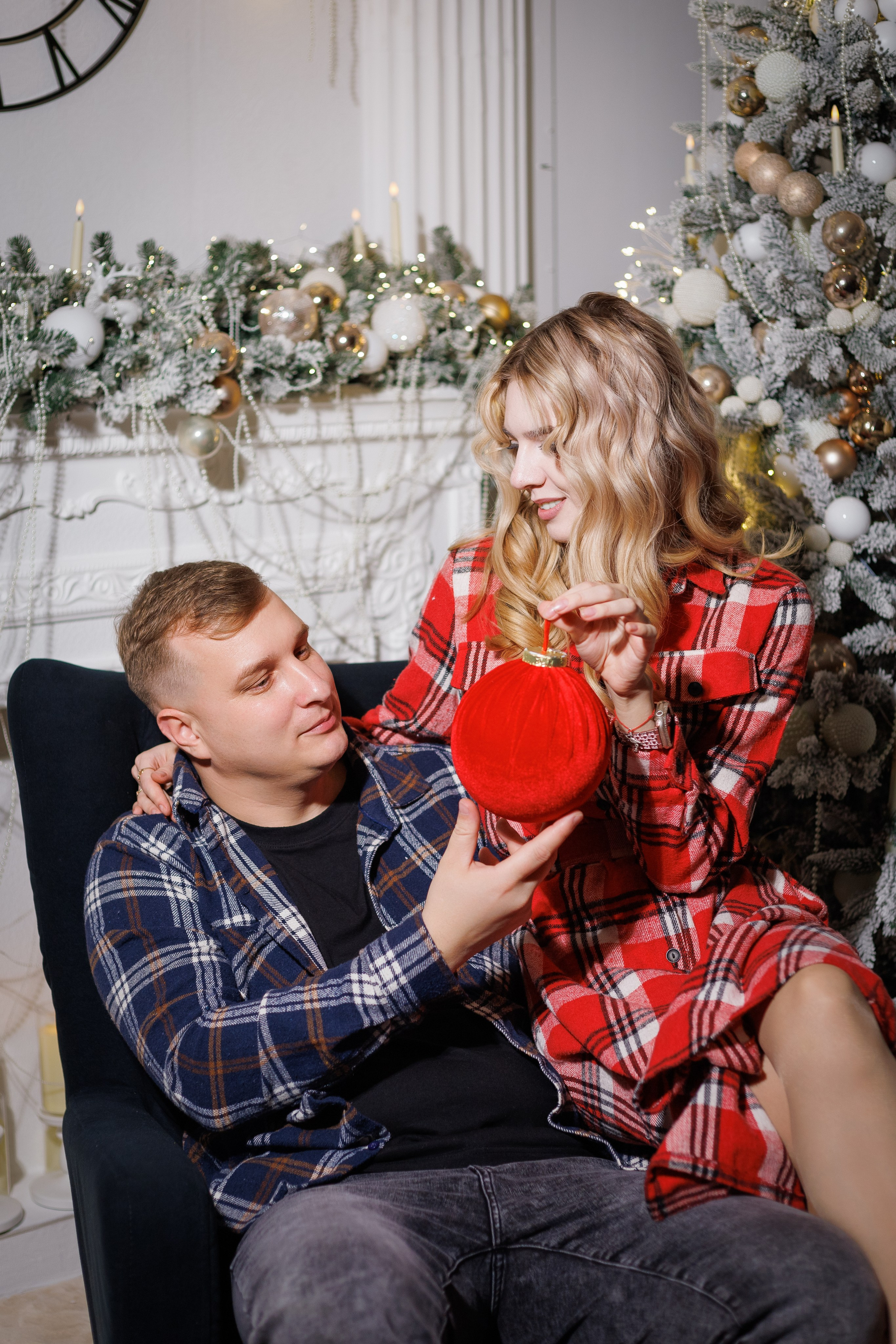 Новогодняя семейная. Семейный и творческий фотограф ст. Каневская| г. Краснодар | Мария Шарафан