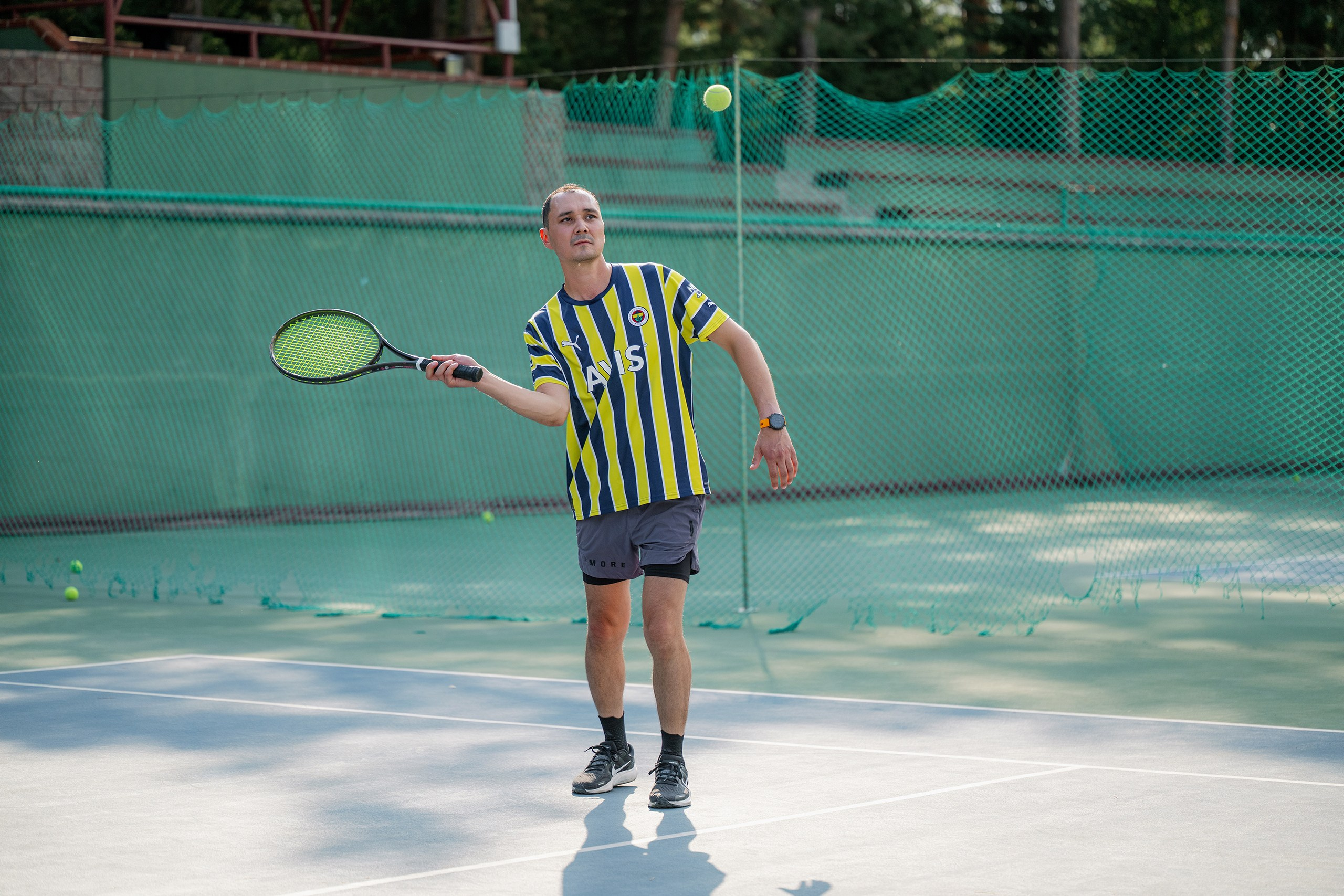 Конференция/Игра в тенис — BakoTech&Cloudfire. Фотограф в Алматы — Алексей Коньков | Репортаж, свадьбы, портреты