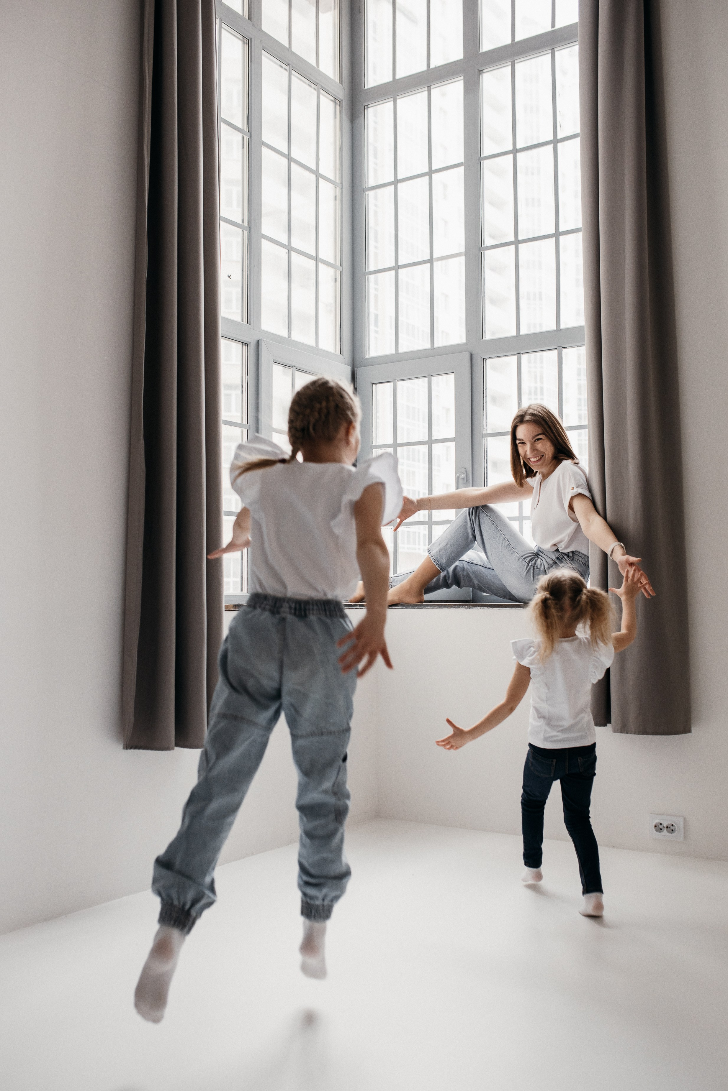 Настя, Соня и Алиса. Семейный фотограф Трусова Евгения в Екатеринбурге