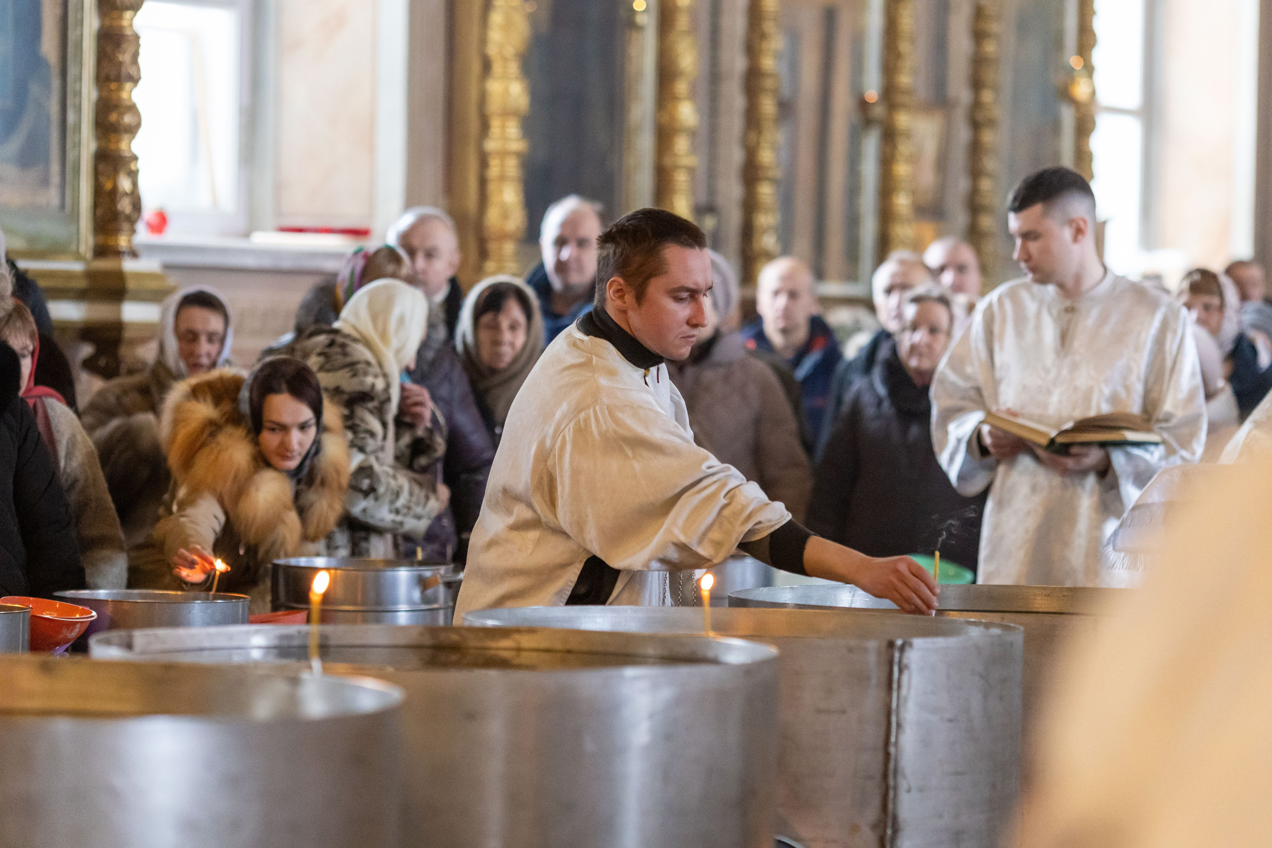 Крещение. Утренняя. Семейный и детский фотограф Анна Петракова