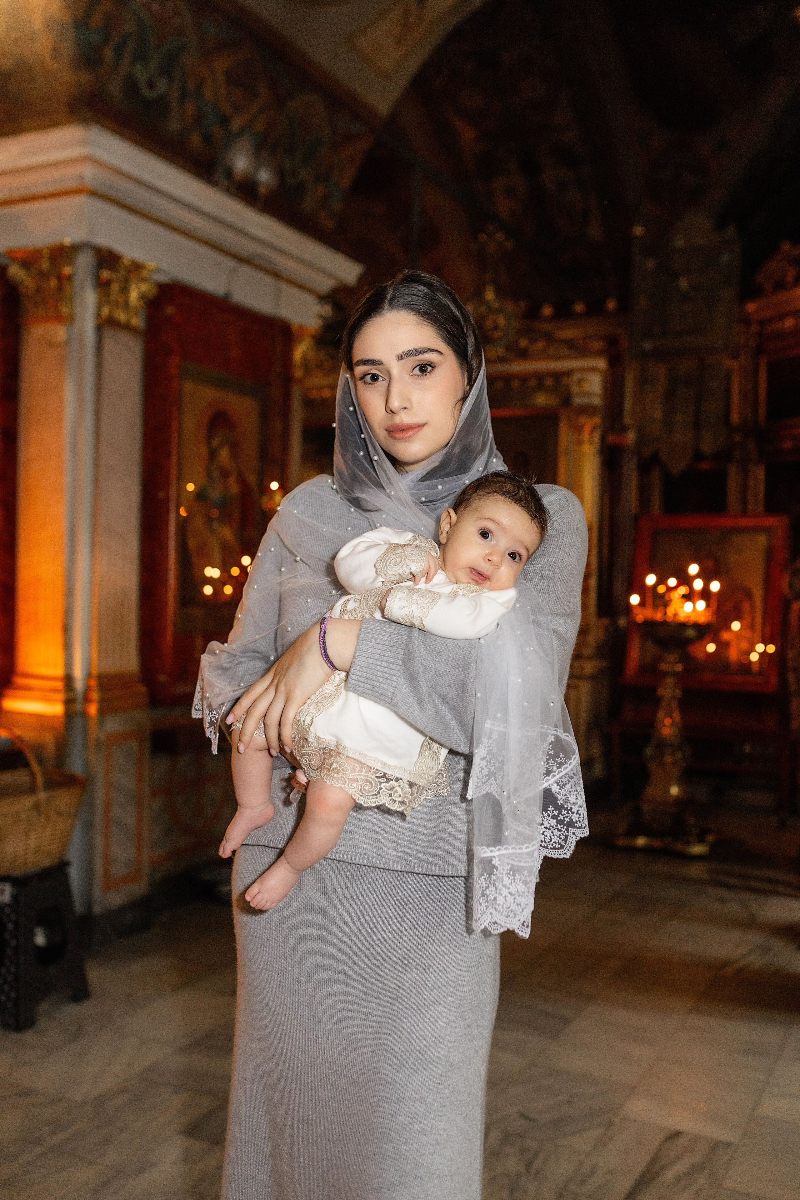 Таинство крещения Лилии. Фотограф в Железнодорожном и Балашихе