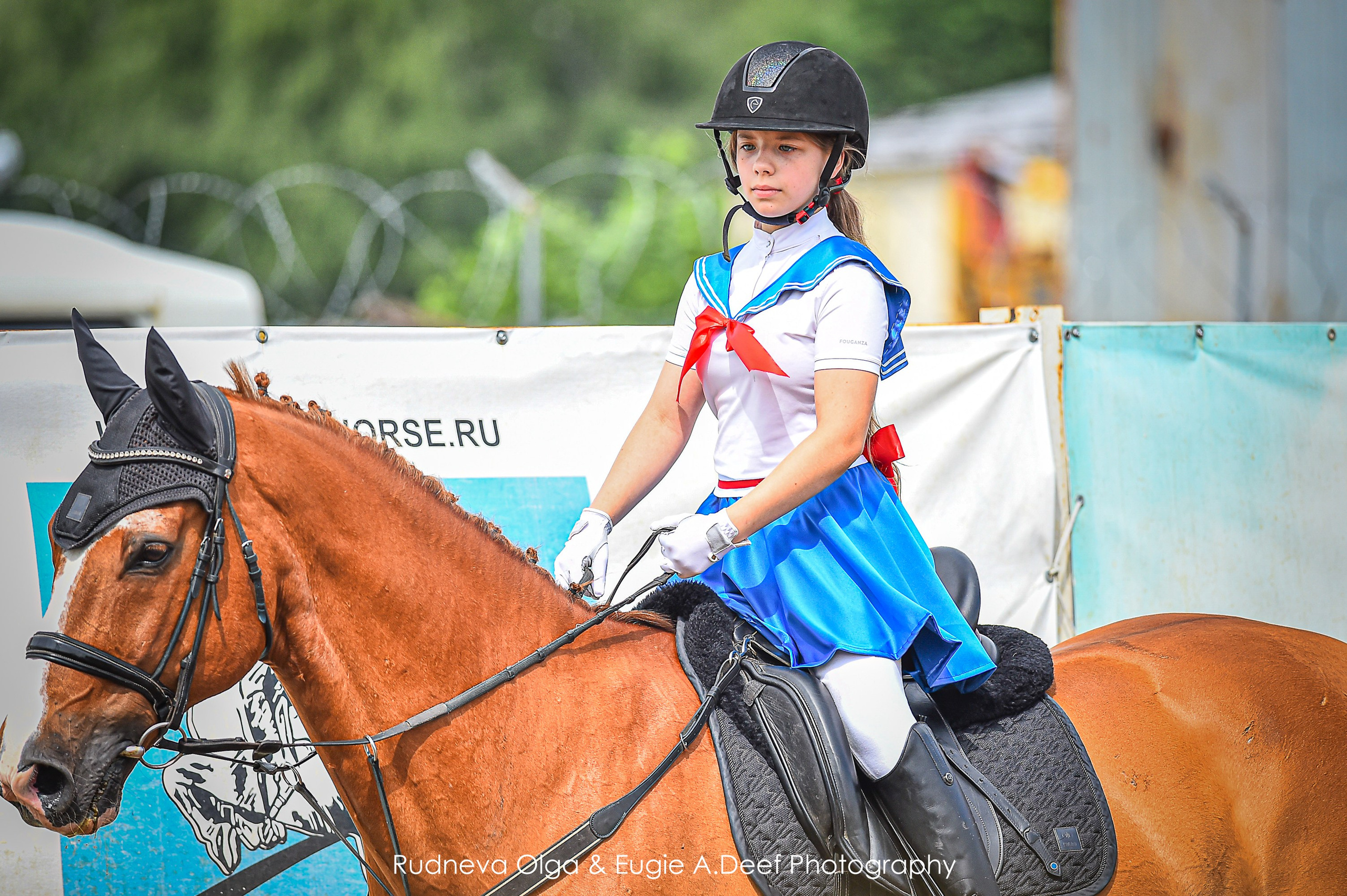 КСК Горки — традиционный Ежегодный Костюмированный КЮР- 2024. ТУРНИРНАЯ КОННАЯ ФОТОГРАФИЯ, Руднева Ольга и Евгений Адеев