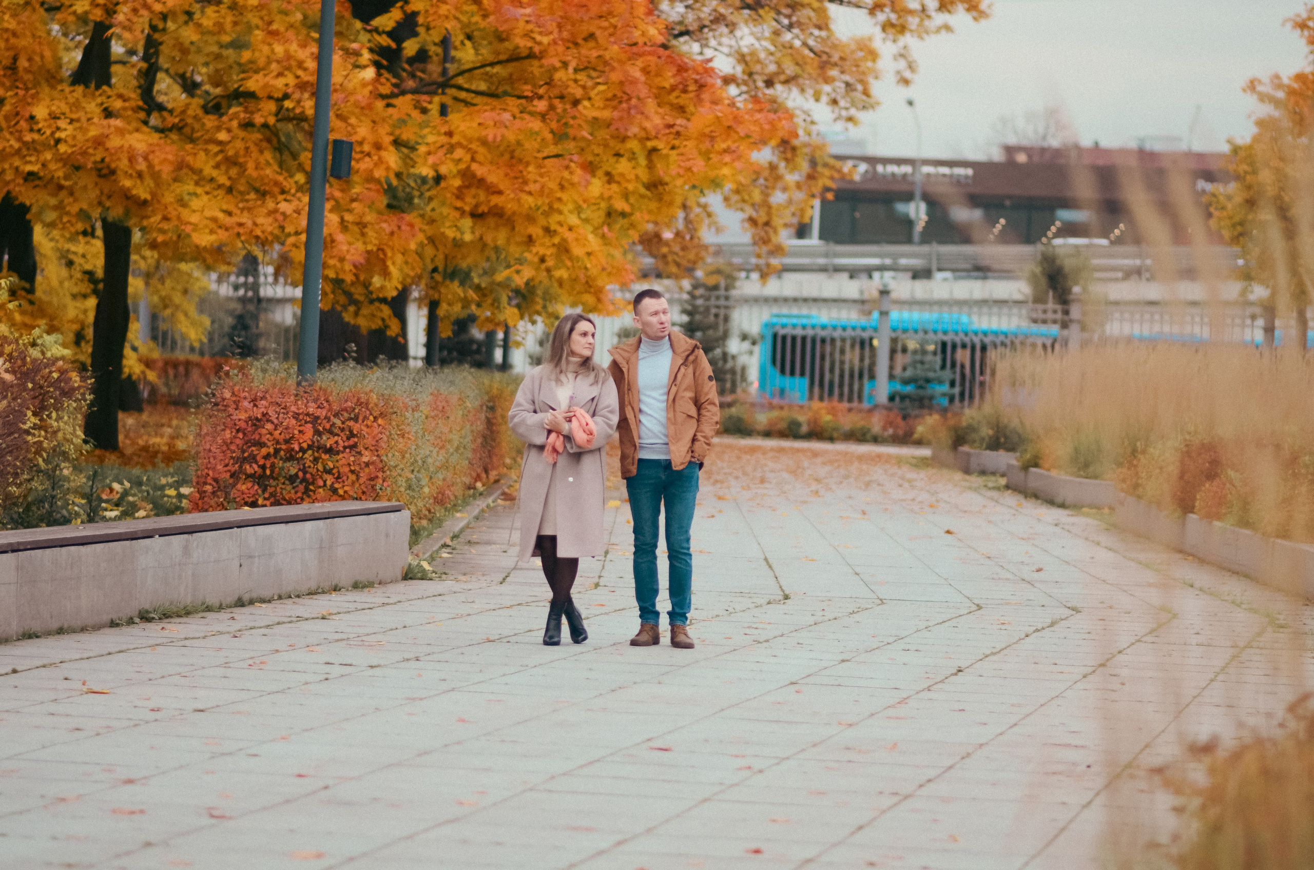 Осенняя Love story. Семейный фотограф г. Москва