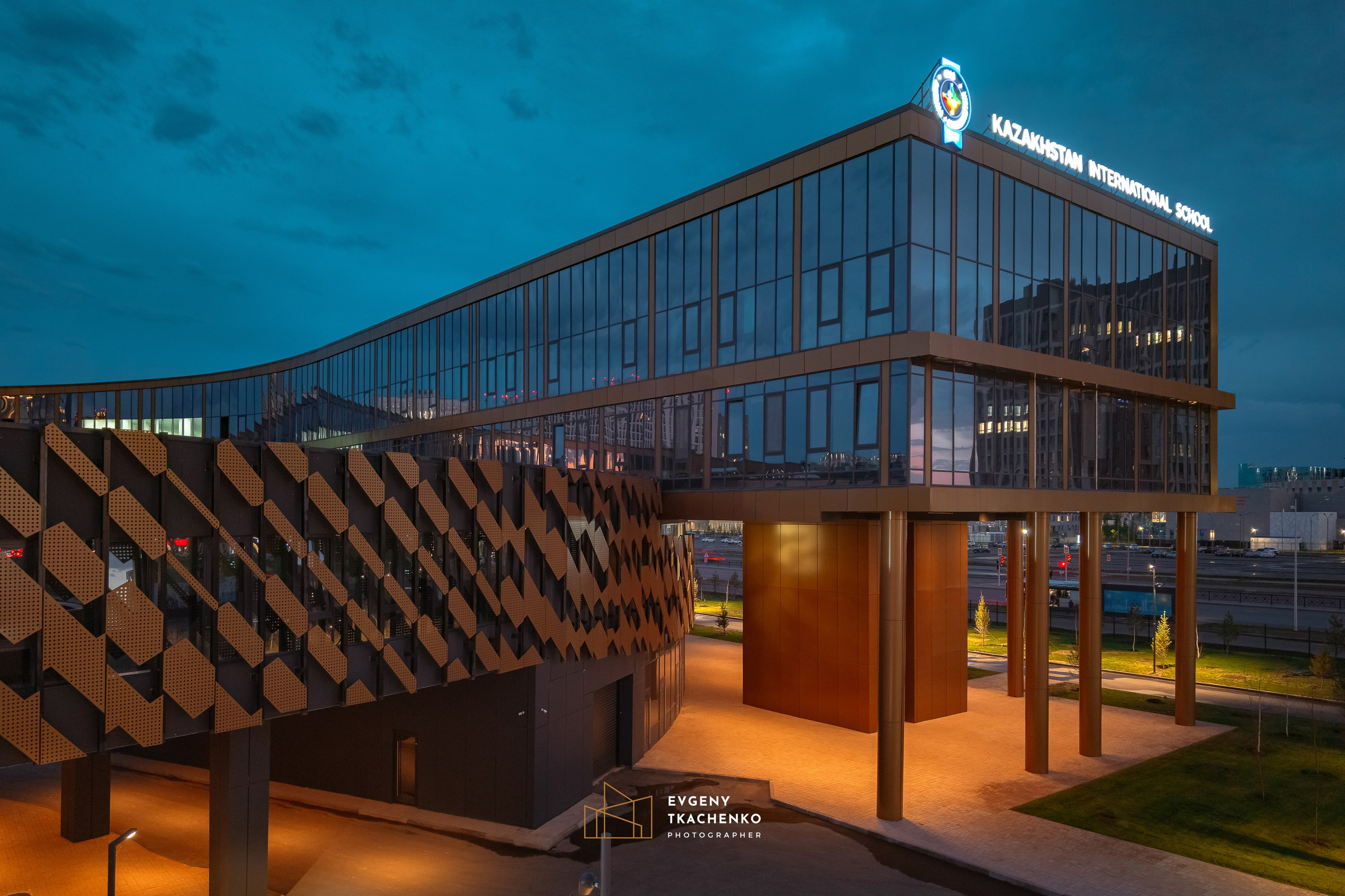 Kazakhstan International School в г. Астана. Архитектурный и интерьерный фотограф в Казахстане