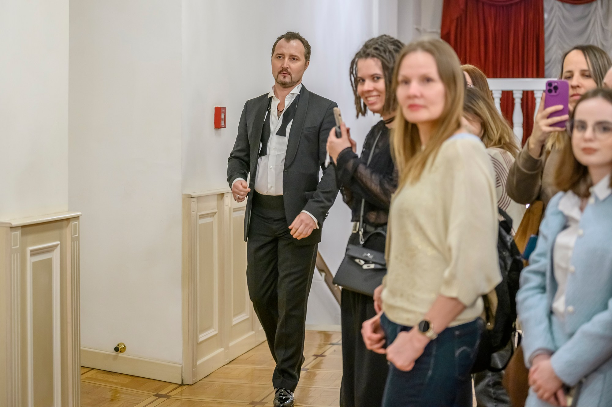 Репортажная съемка мероприятия «Ночь театров» в Московском театре оперетты. 2025. Фотограф Анна Мельникова | Москва