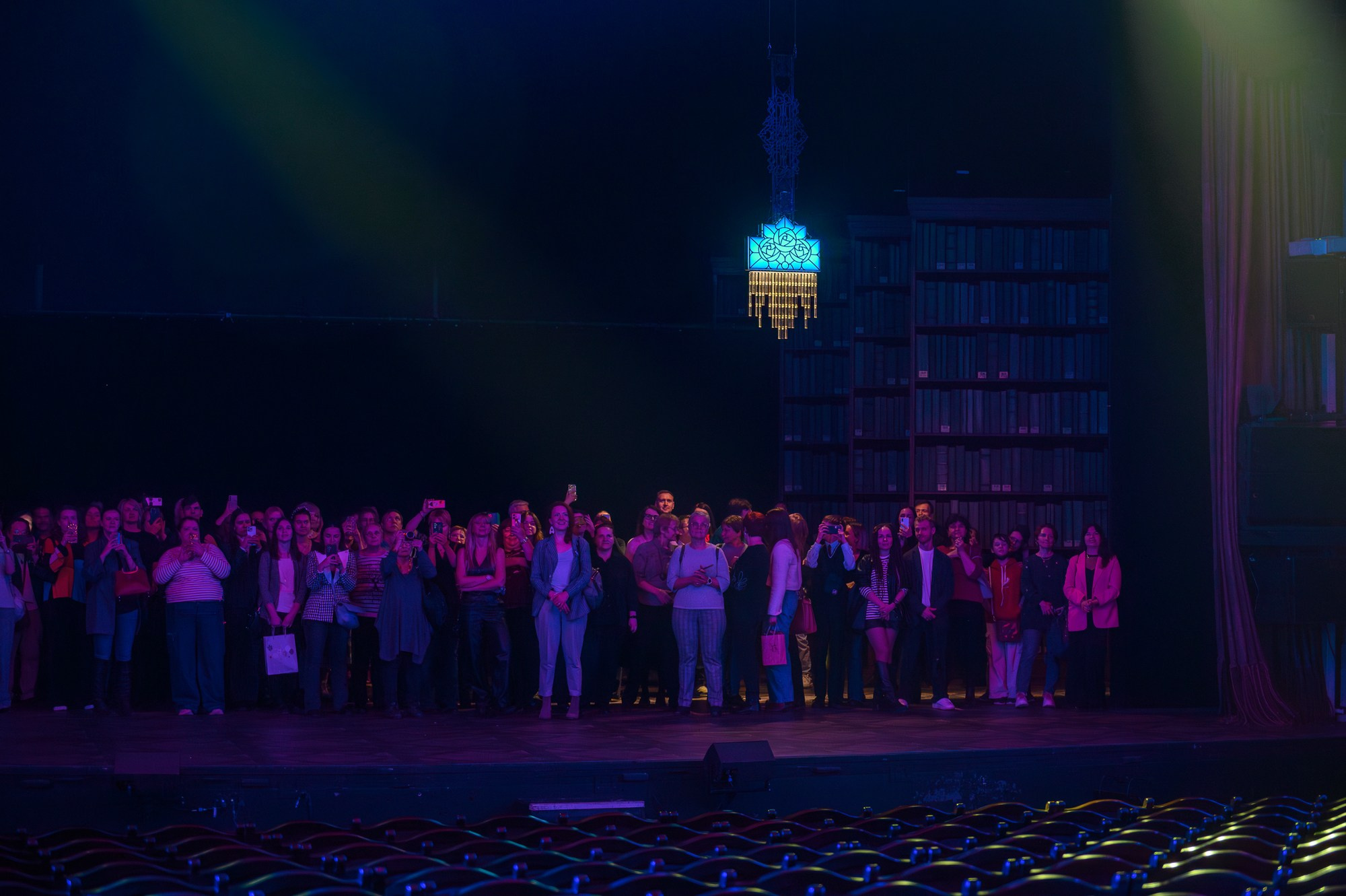 Репортажная съемка мероприятия «Ночь театров» в Московском театре оперетты. 2025. Фотограф Анна Мельникова | Москва