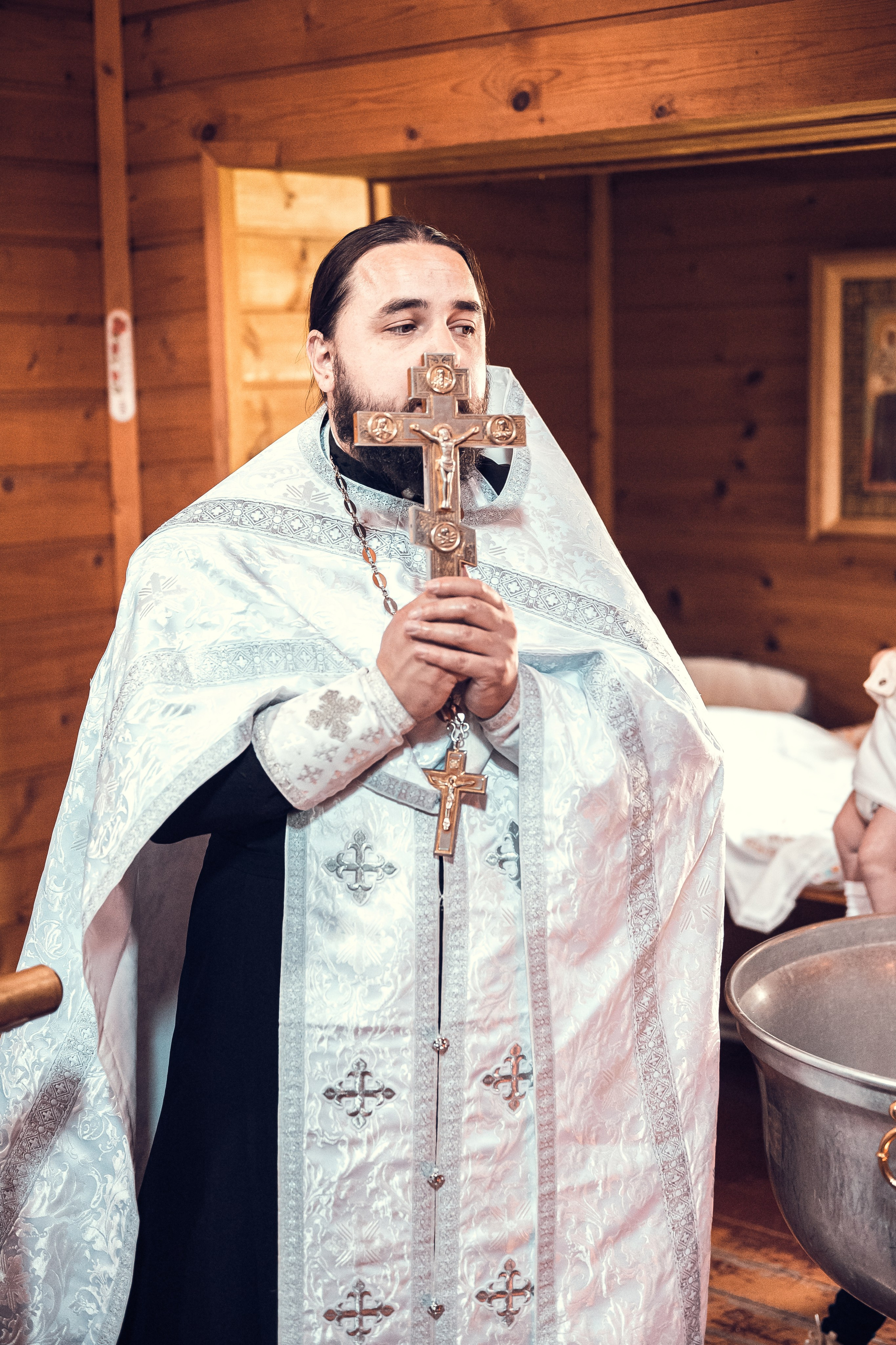 Крещение Павла. Семейный и детский фотограф Москва