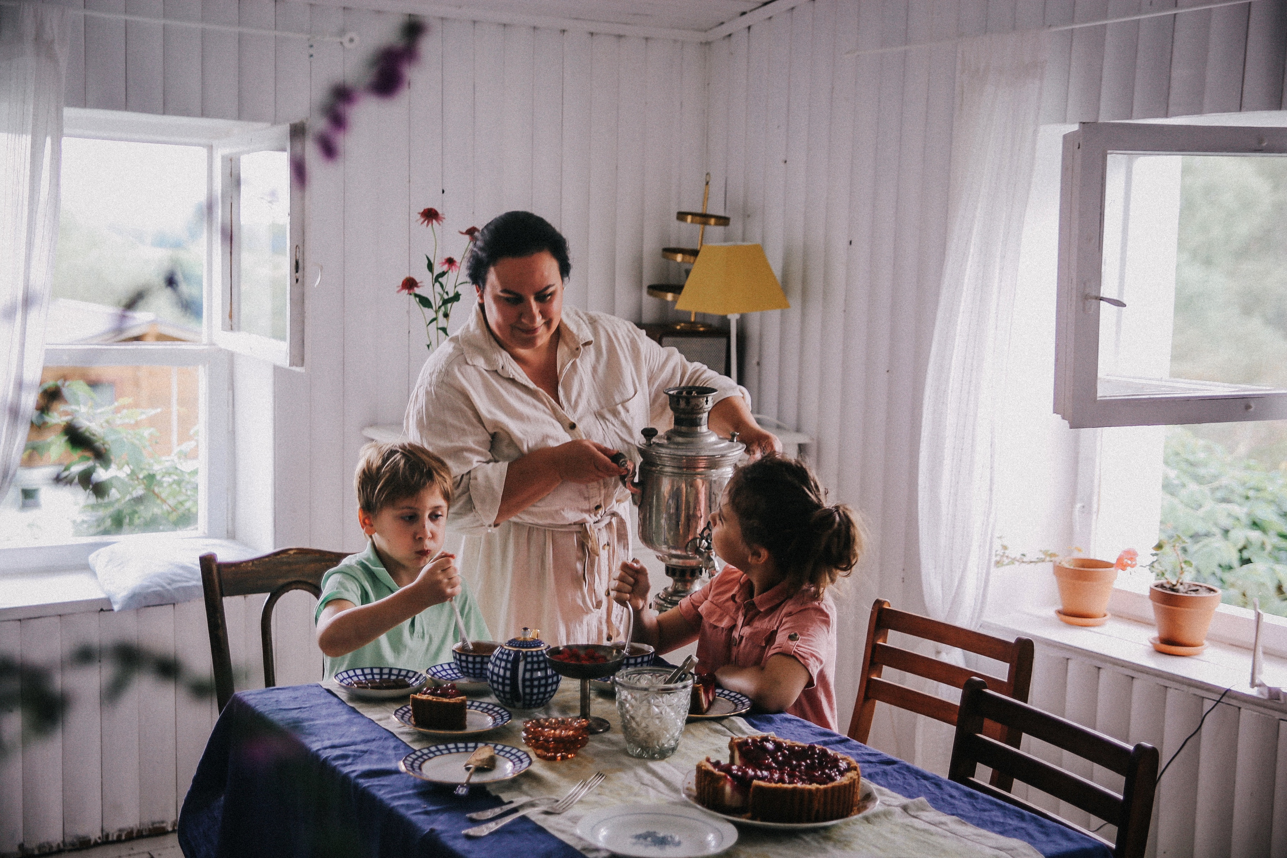 Дачные истории. Фотограф в Серпухове и Тарусе Ксения Царёва