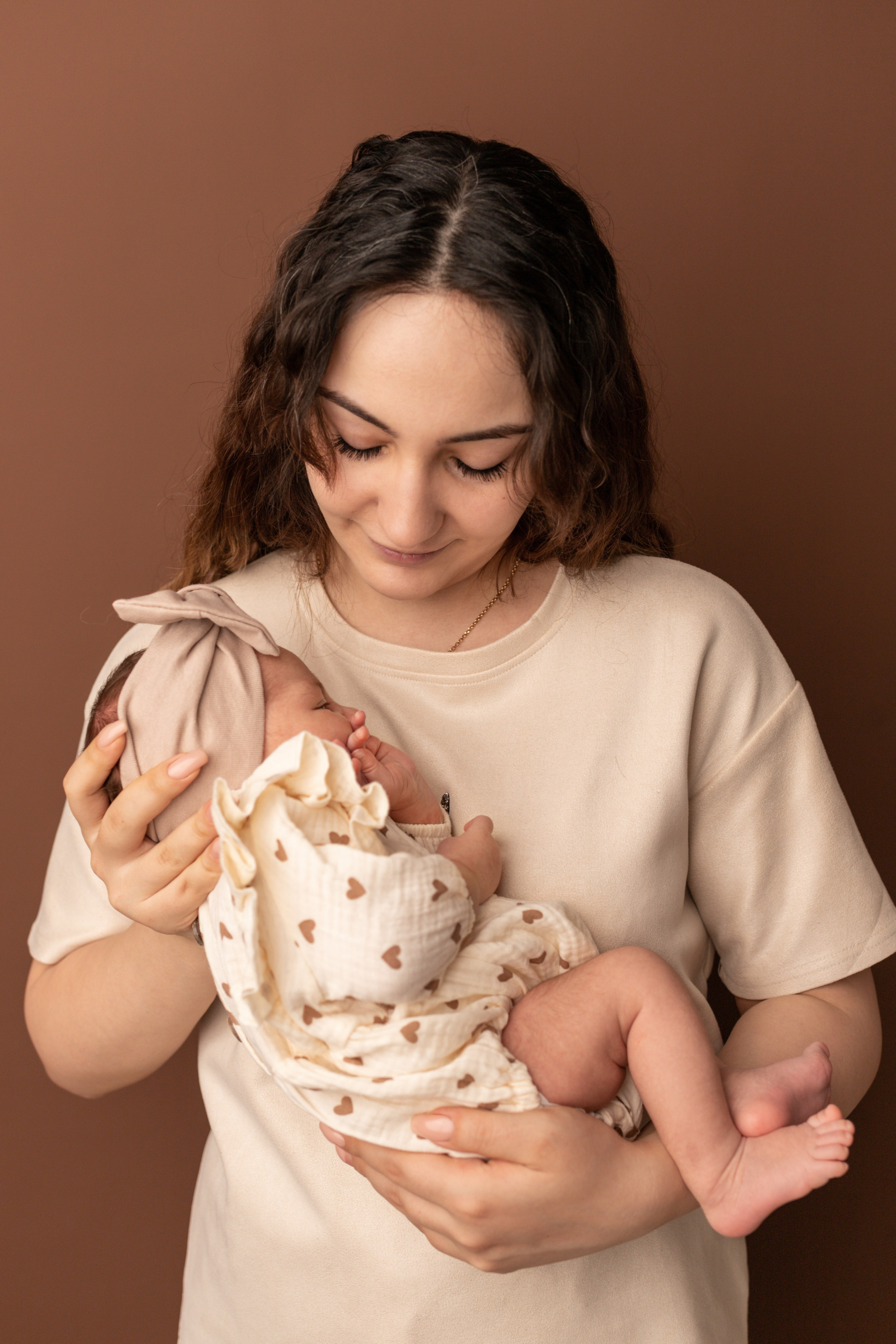 Анна натуральный стиль. Фотограф новорожденных, детский фотограф в г. Оренбурге Екатерина Козлова