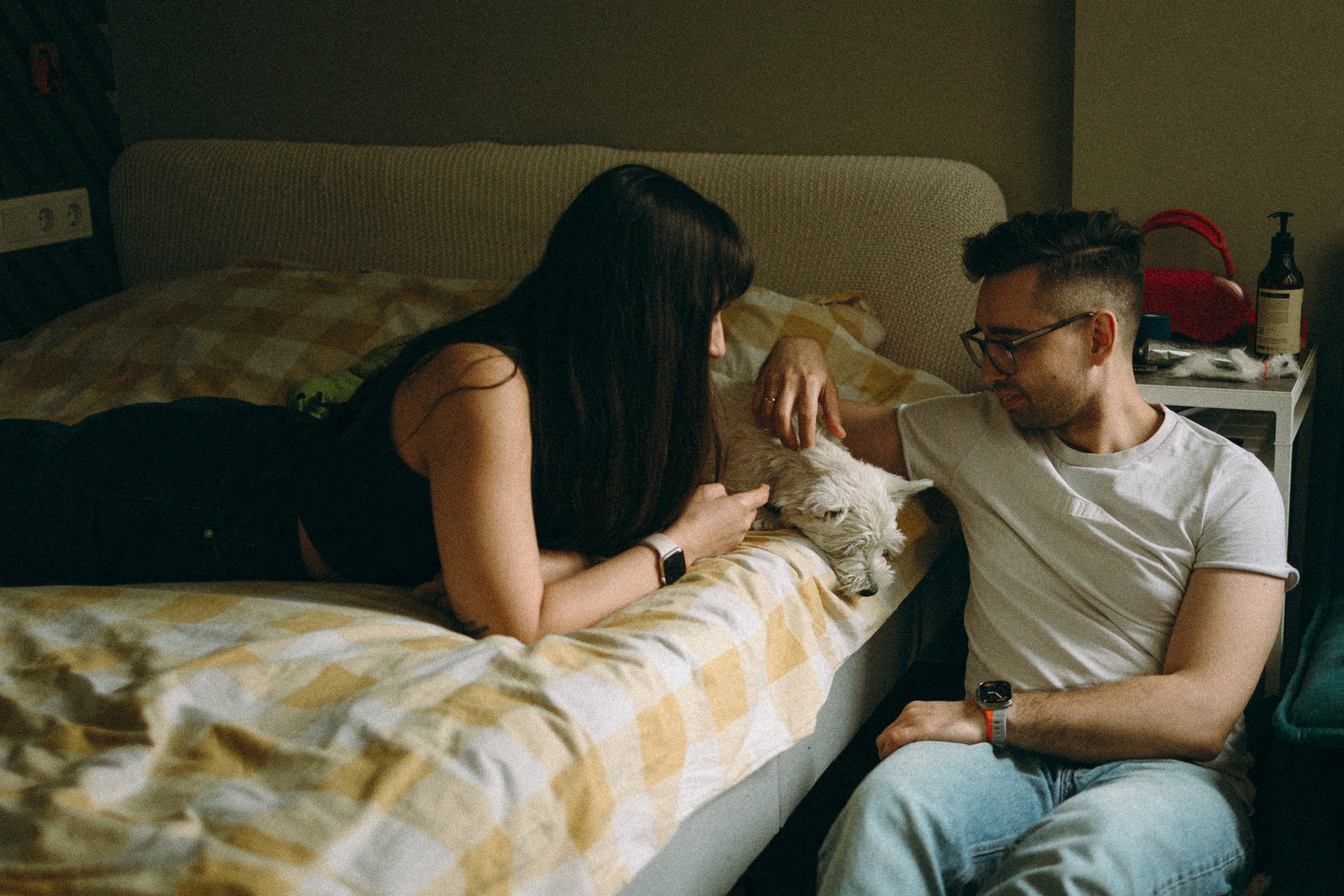 Снежуля, Мари и Саша. Фотограф анималист Анастасия Пикей