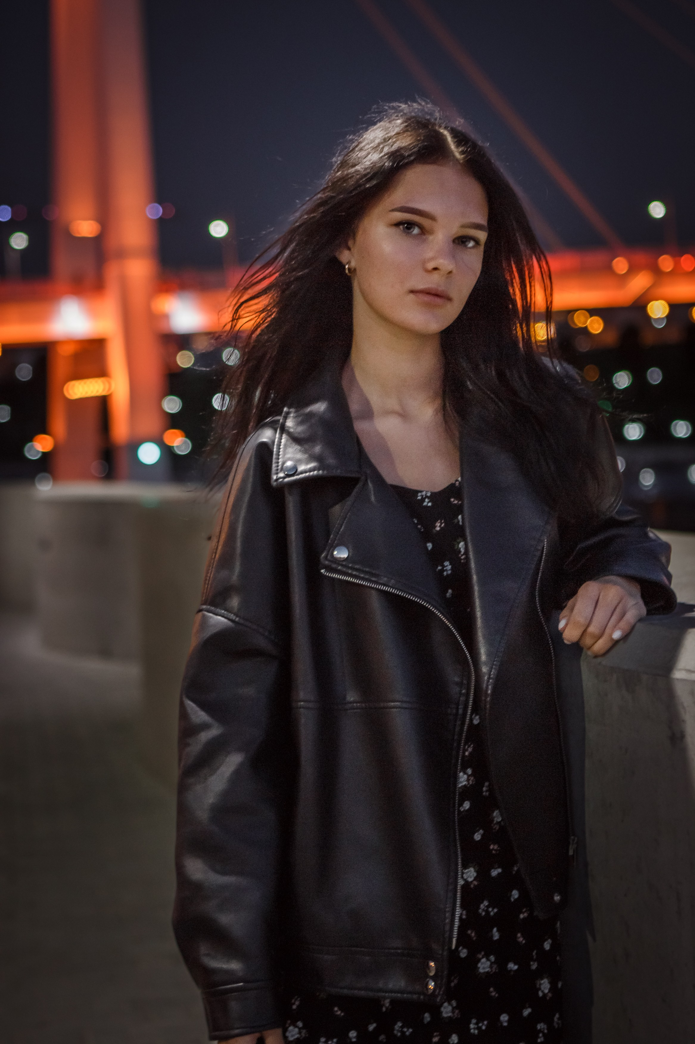 Вечер в Тюмени. Фотограф Губкинского