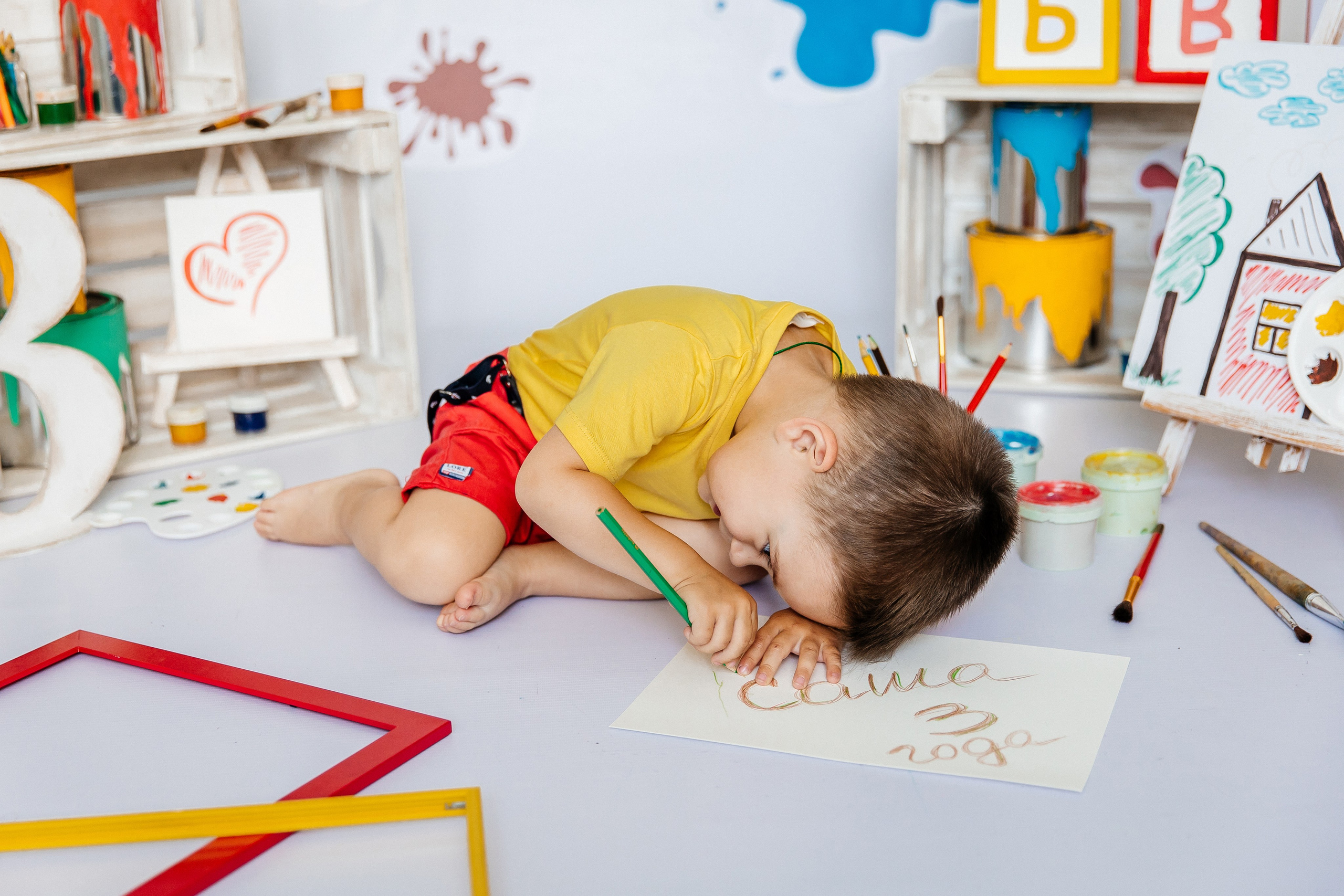 Краски. Детский фотограф, выпускные альбомы в Нижнем Новгороде Бодягина Мария