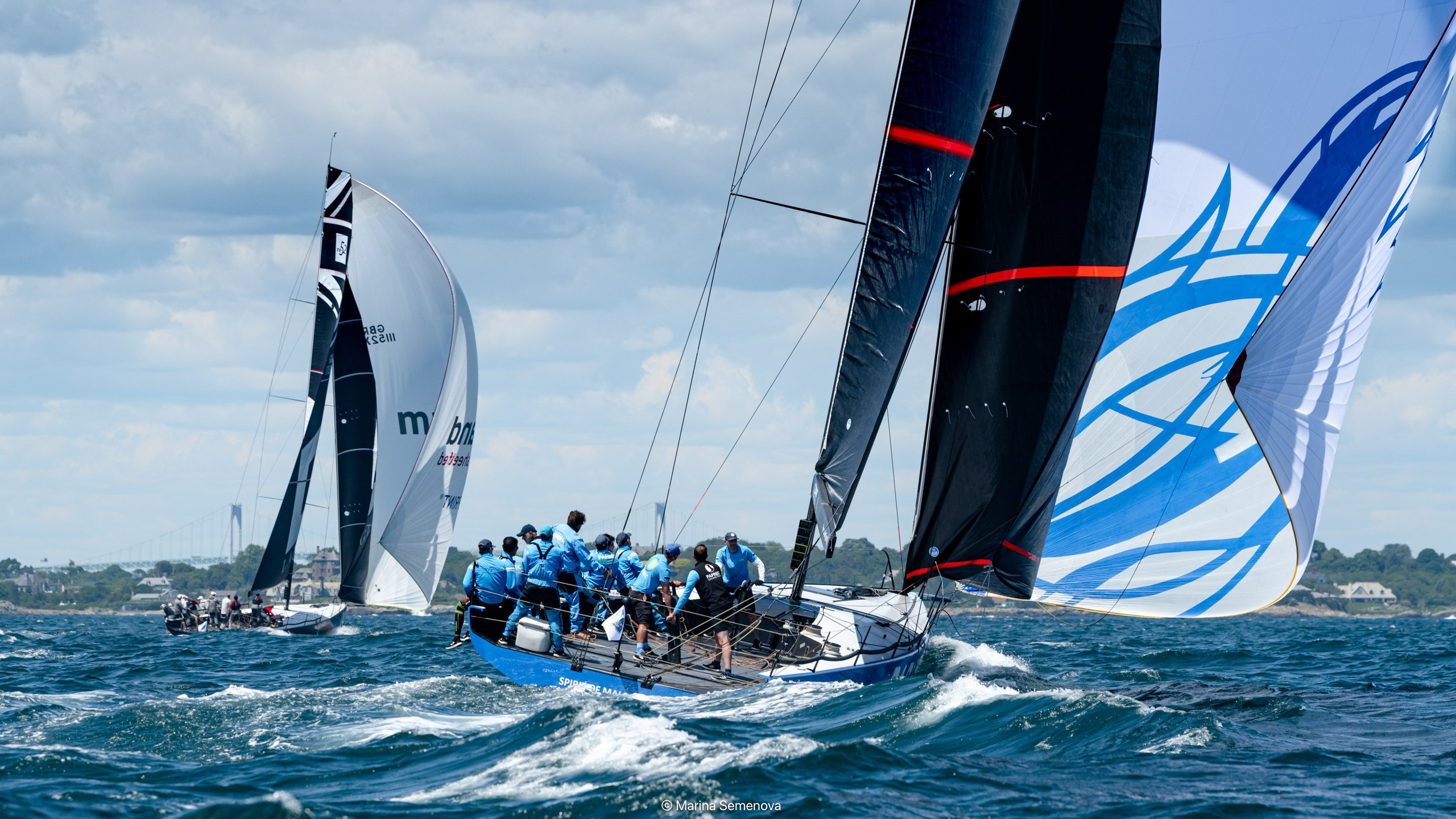 The lates shoot. Sailing Photographer Marina Semenova