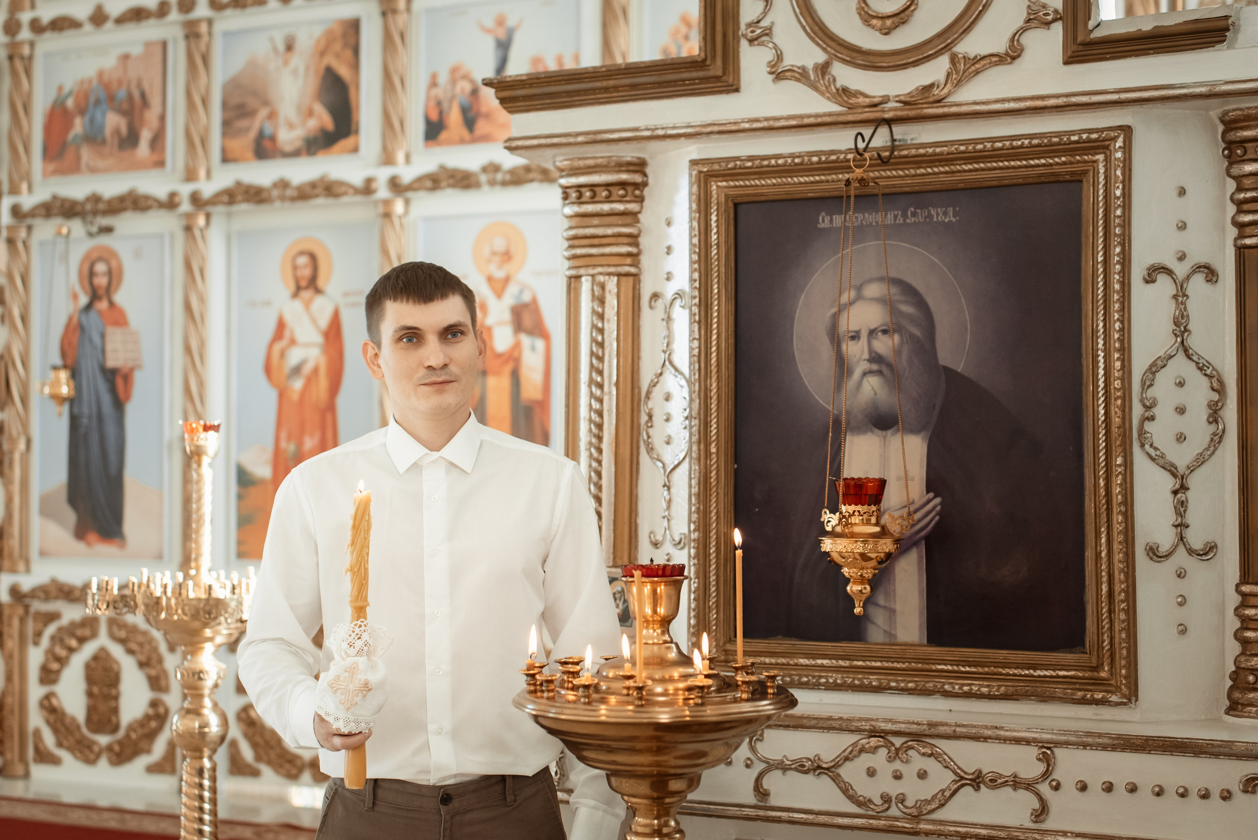 Венчание в храме Благовещения Пресвятой Богородицы. Церковный фотограф на Таинство Крещения и Венчания в Оренбурге и Оренбургской области Екатерина Белкина