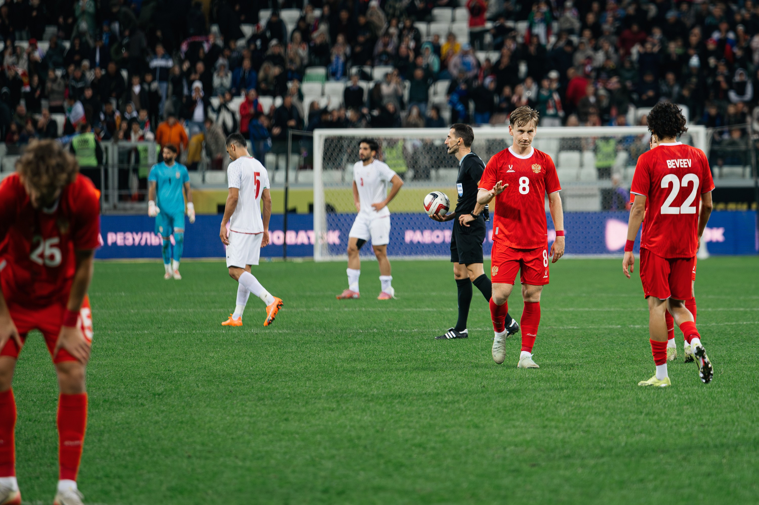 Матч Россия — Иран 2025. Фотограф в Волгограде Виталий Самойлов